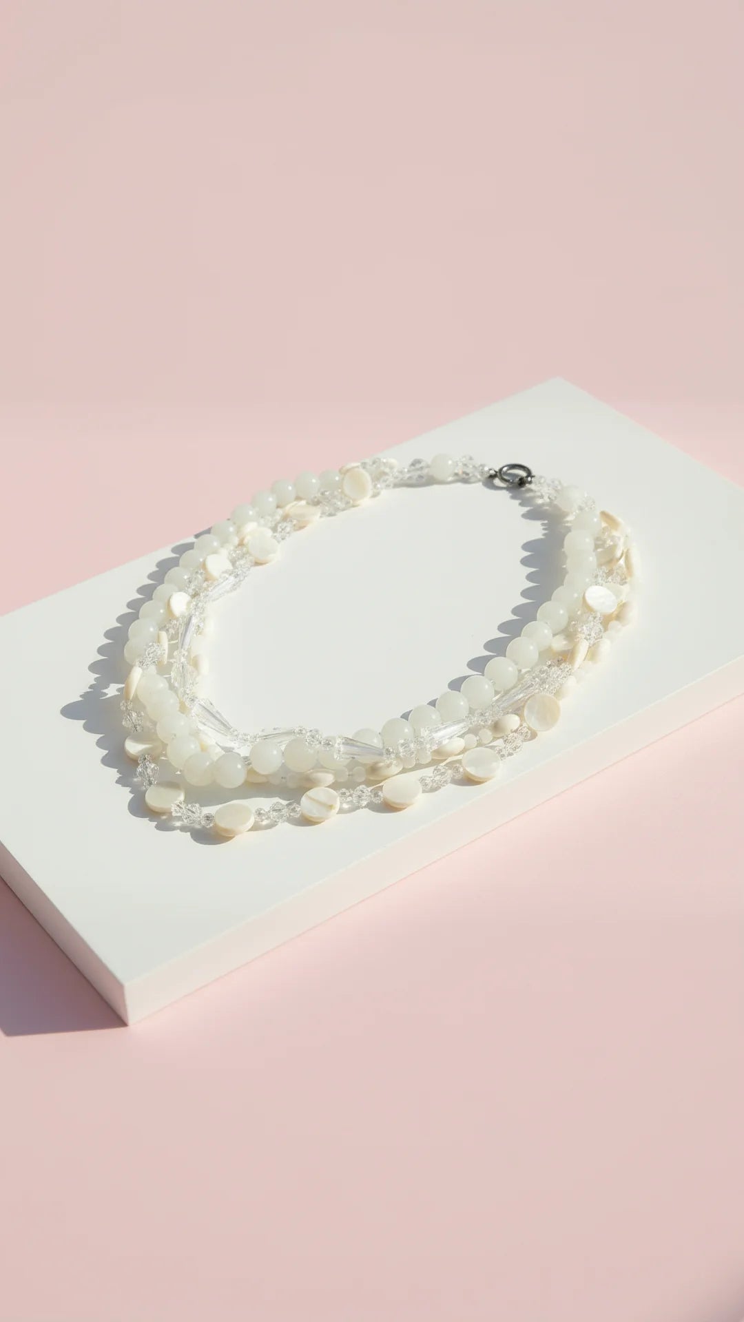 Layered Boho Beaded Necklace