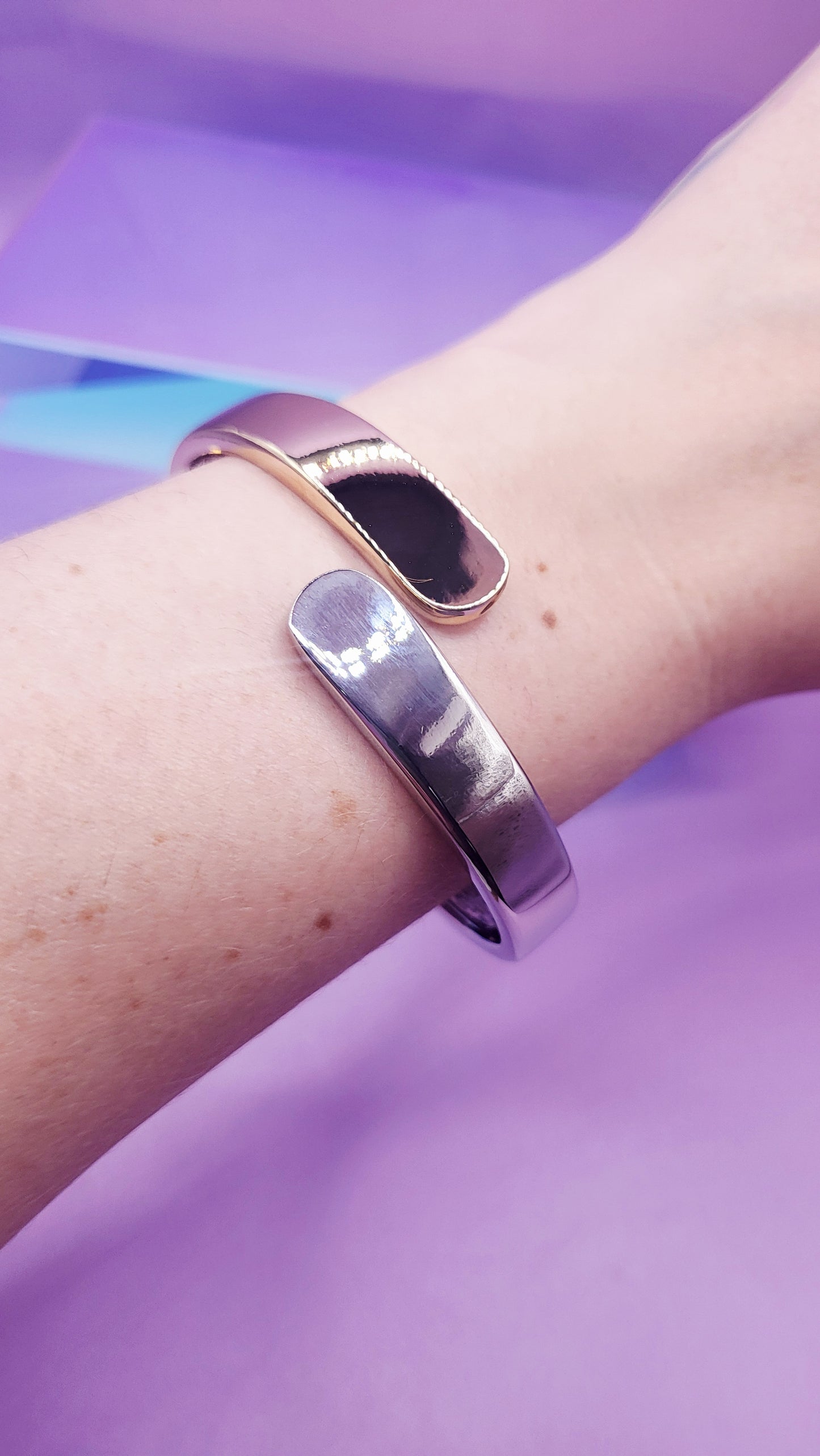 Sasha Signature 🖤 Two Tone Bangle
