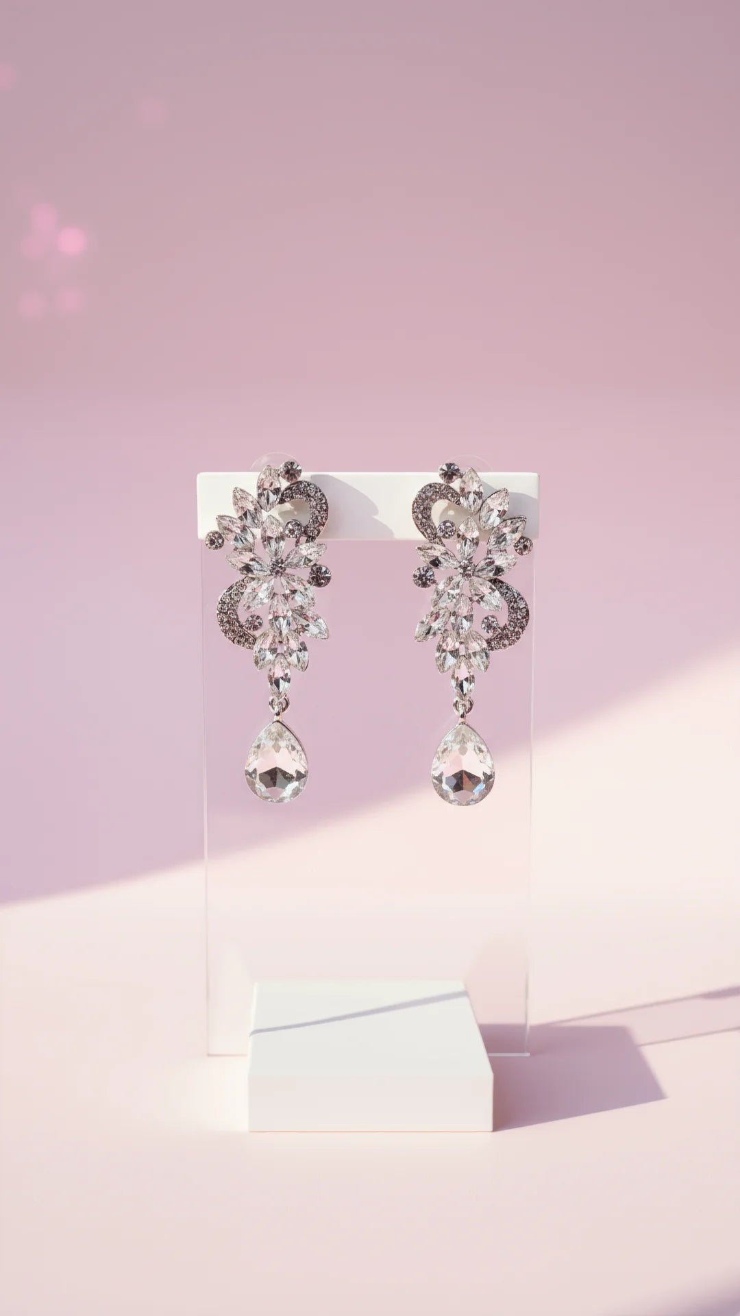 Baroque Crystal Drop & Dangle Earrings