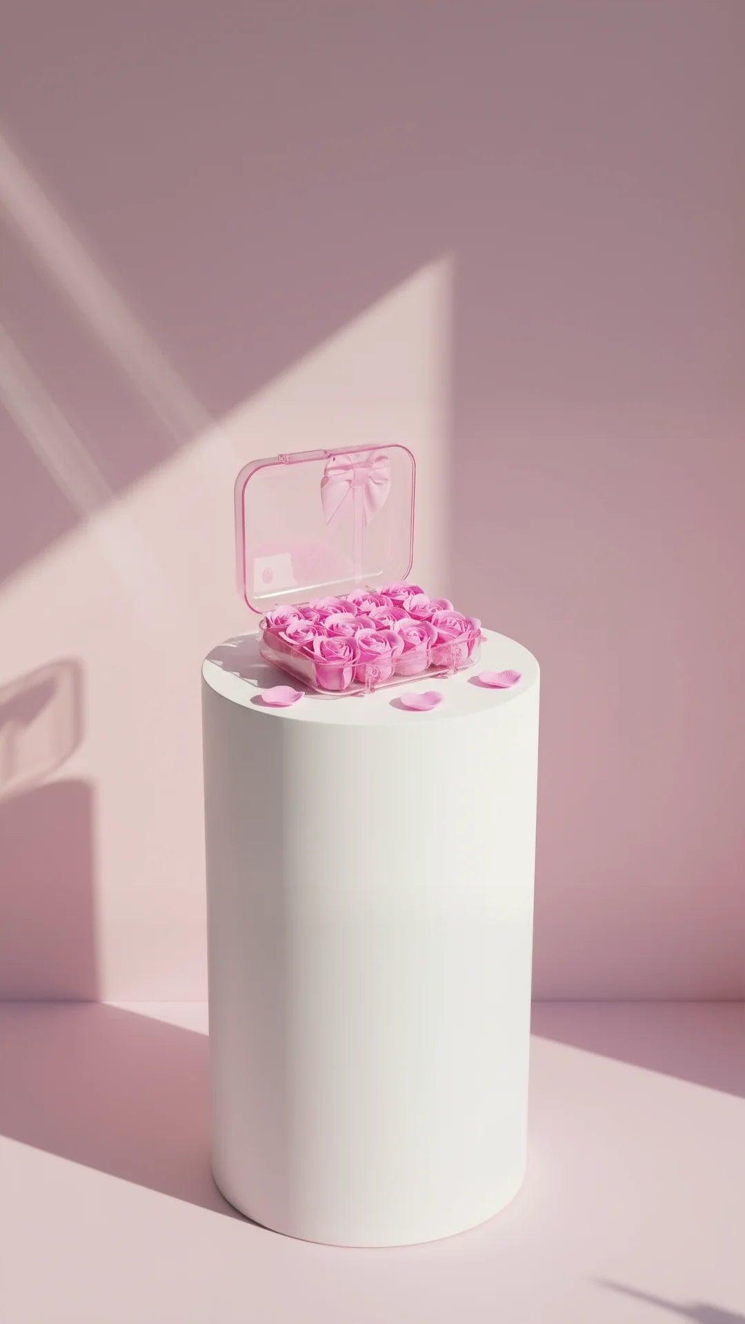 Scented Roses With Gift Box Carry Case