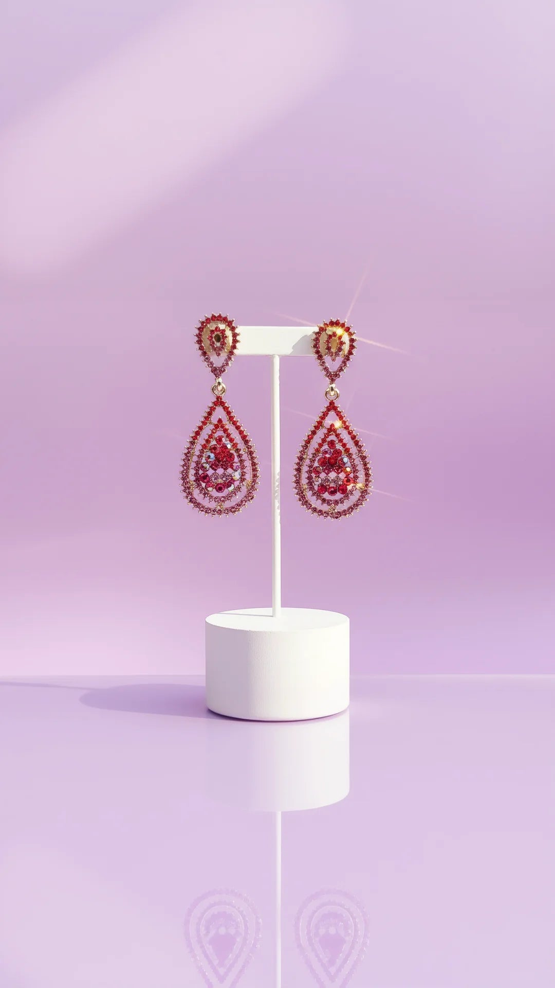 Teardrop Crystal Drop & Dangle Earrings