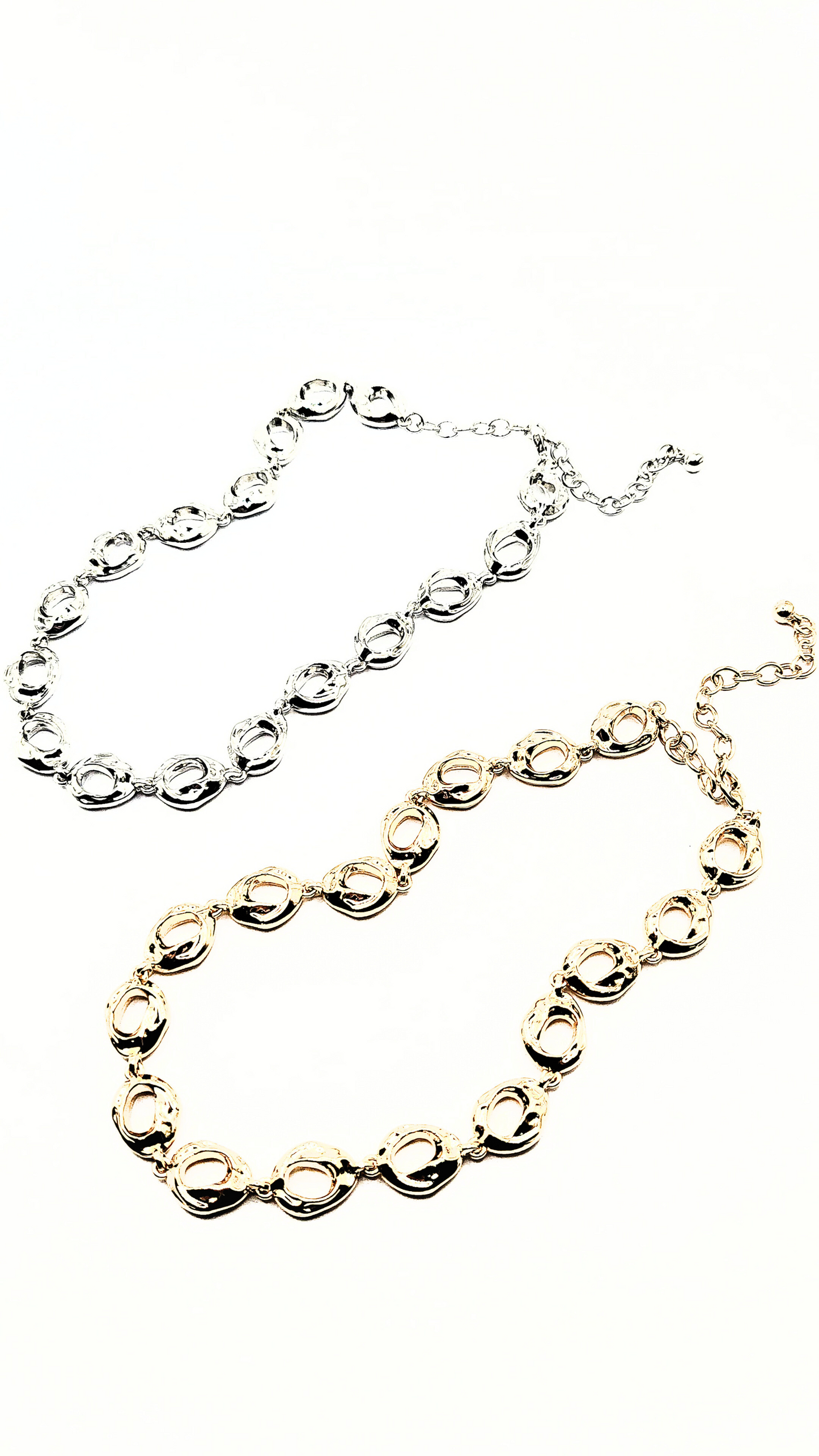 Melted Link Chain Necklace