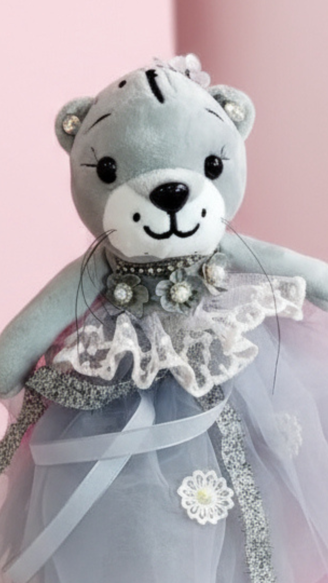 Maxi Softie Squad Tiger Key Ring & Bag Charm