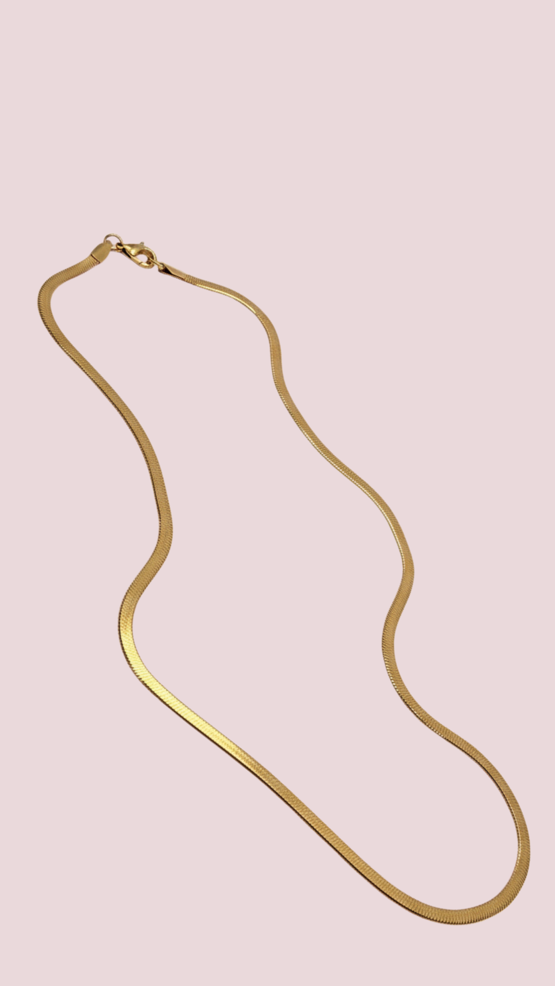 Luxe Snake Chain Link Necklace