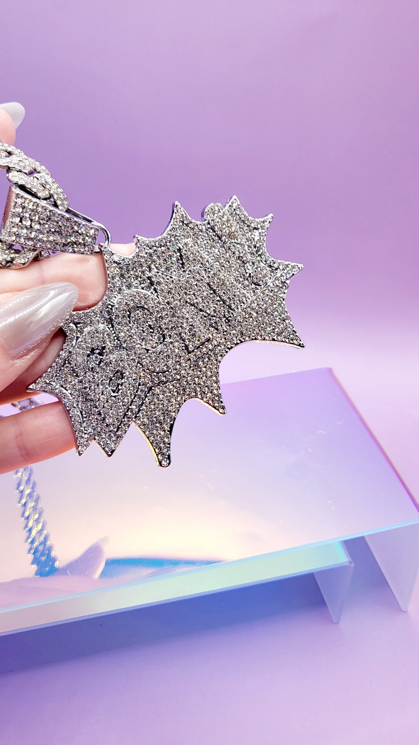 Iced Out BOM Chain Necklace
