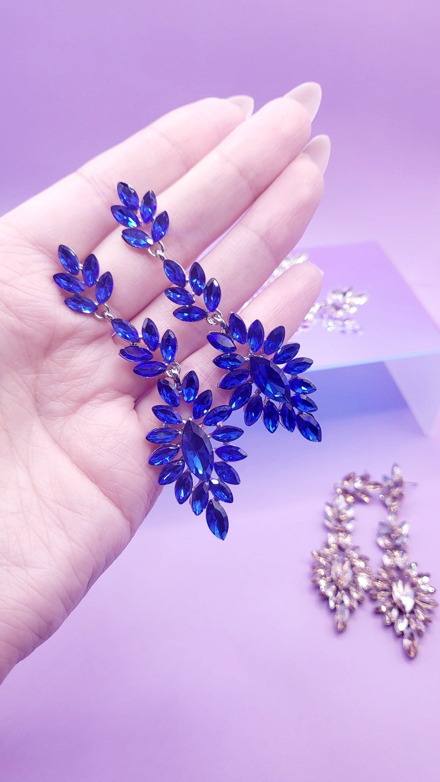 Bliss Crystal Drop and Dangle Earrings
