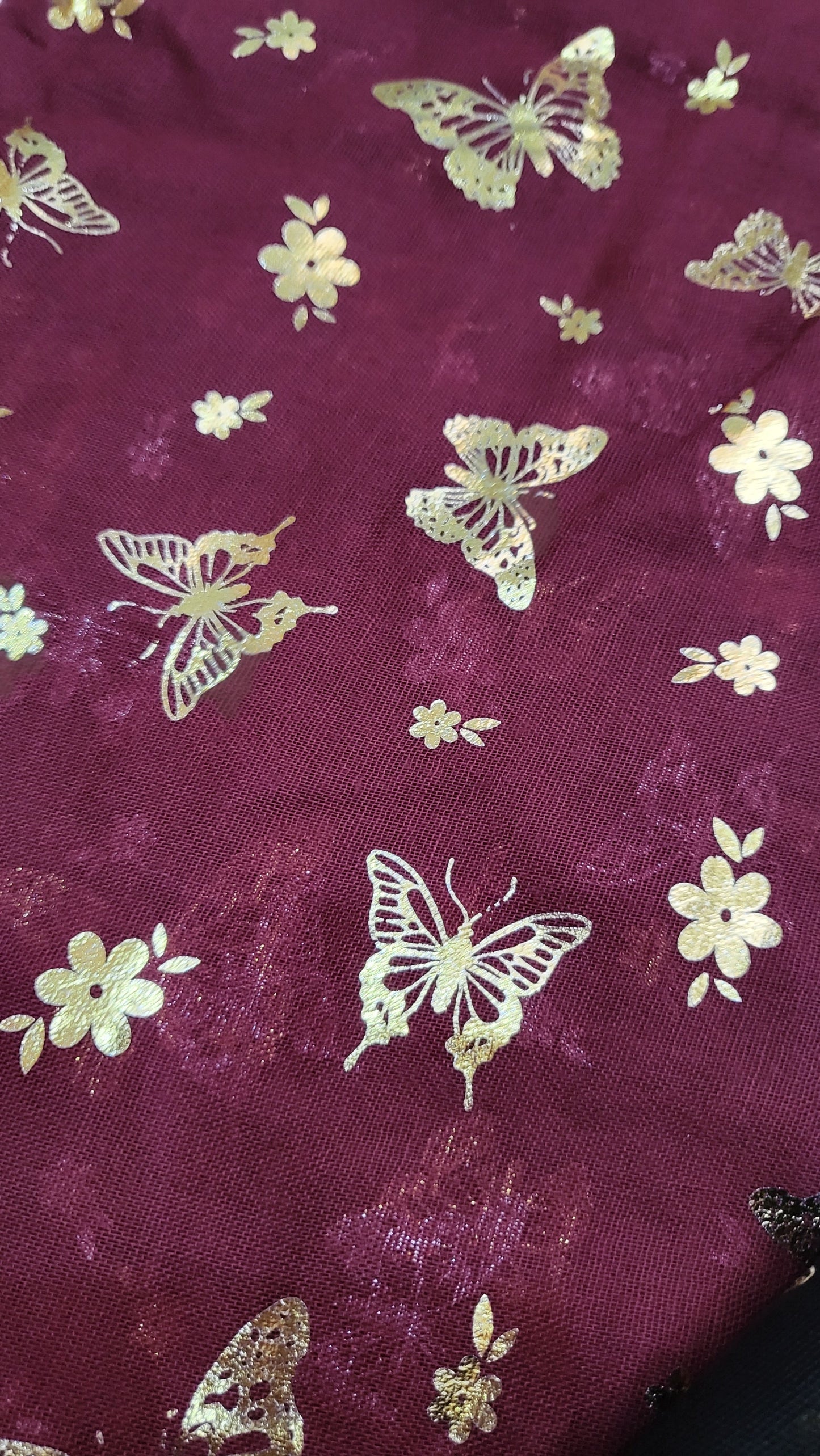 Butterfly Bliss Shimmer Scarf