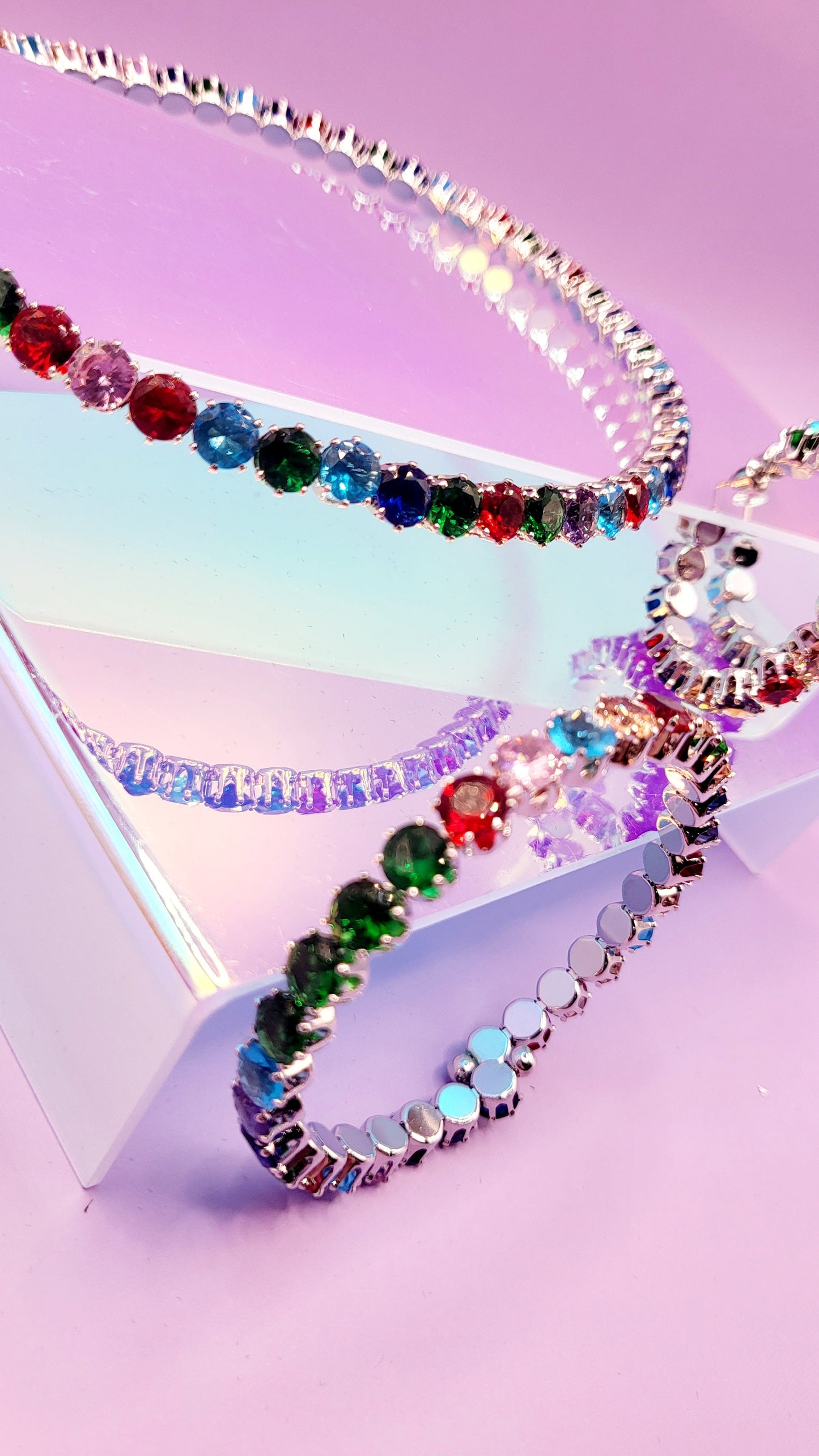 Zizi Crystal Set Choker Necklace with Earrings