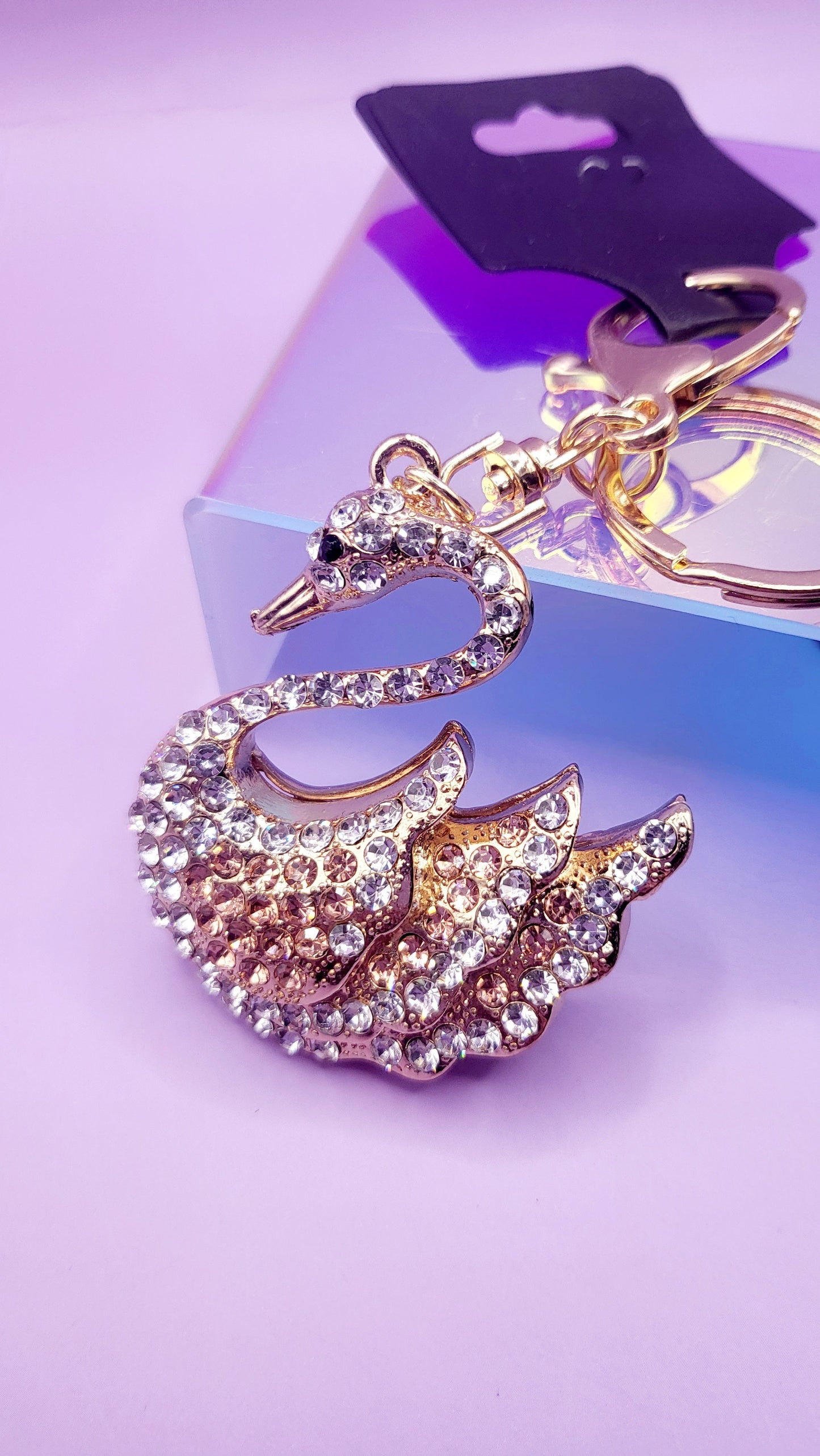 Swan Key Ring
