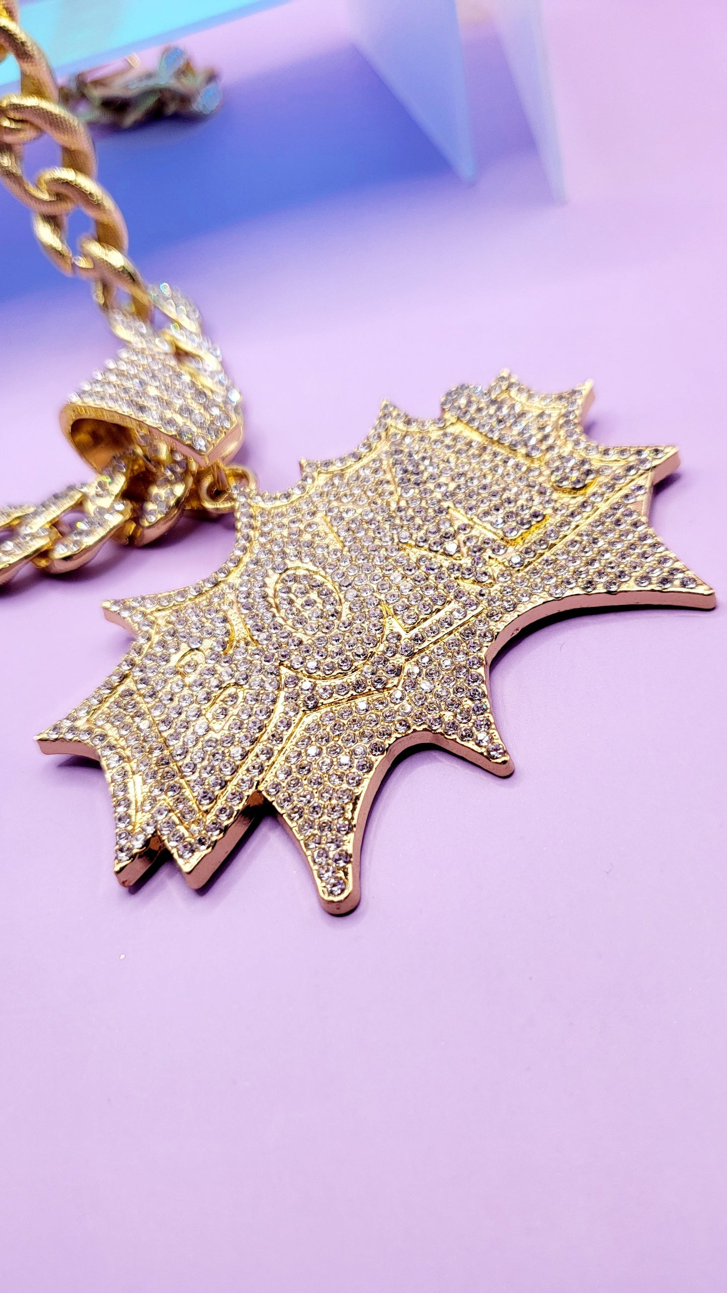 Iced Out BOM Chain Necklace