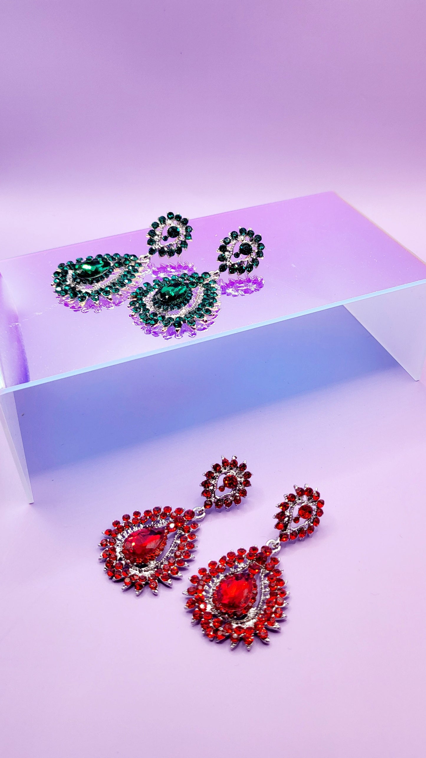 Allure Crystal Drop and Dangle Earrings