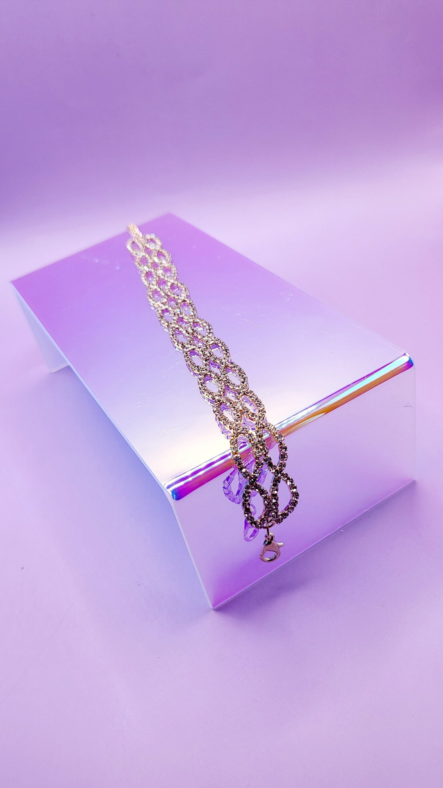Mesh Crystal Bracelet