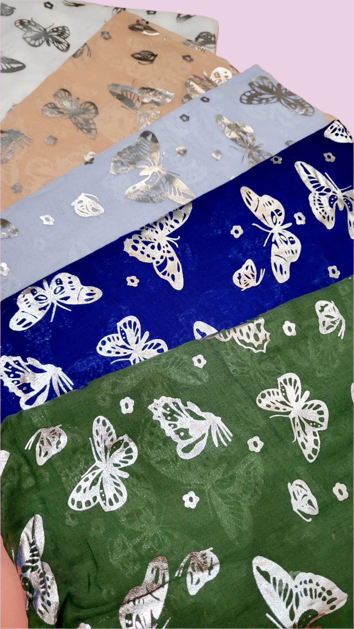 Butterfly Kisses Shimmer Scarf