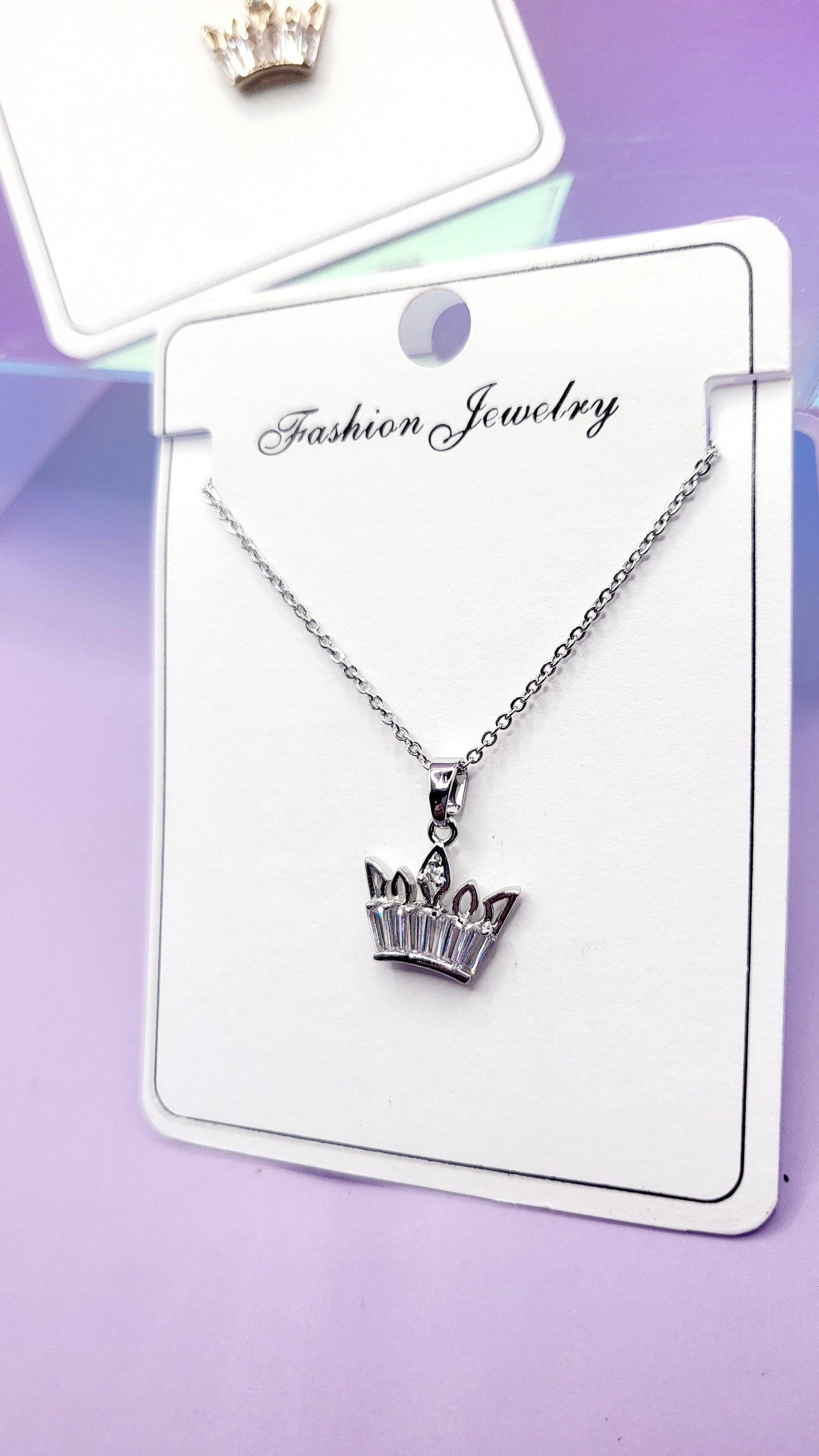 Crystal Tiara Necklace