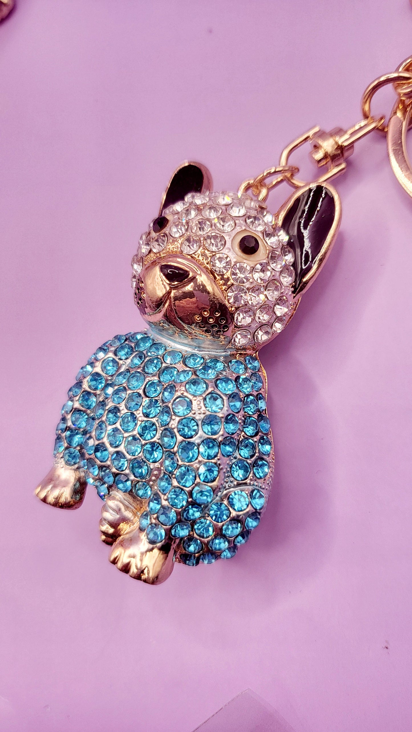 Pretty Puppy Dog Key Ring