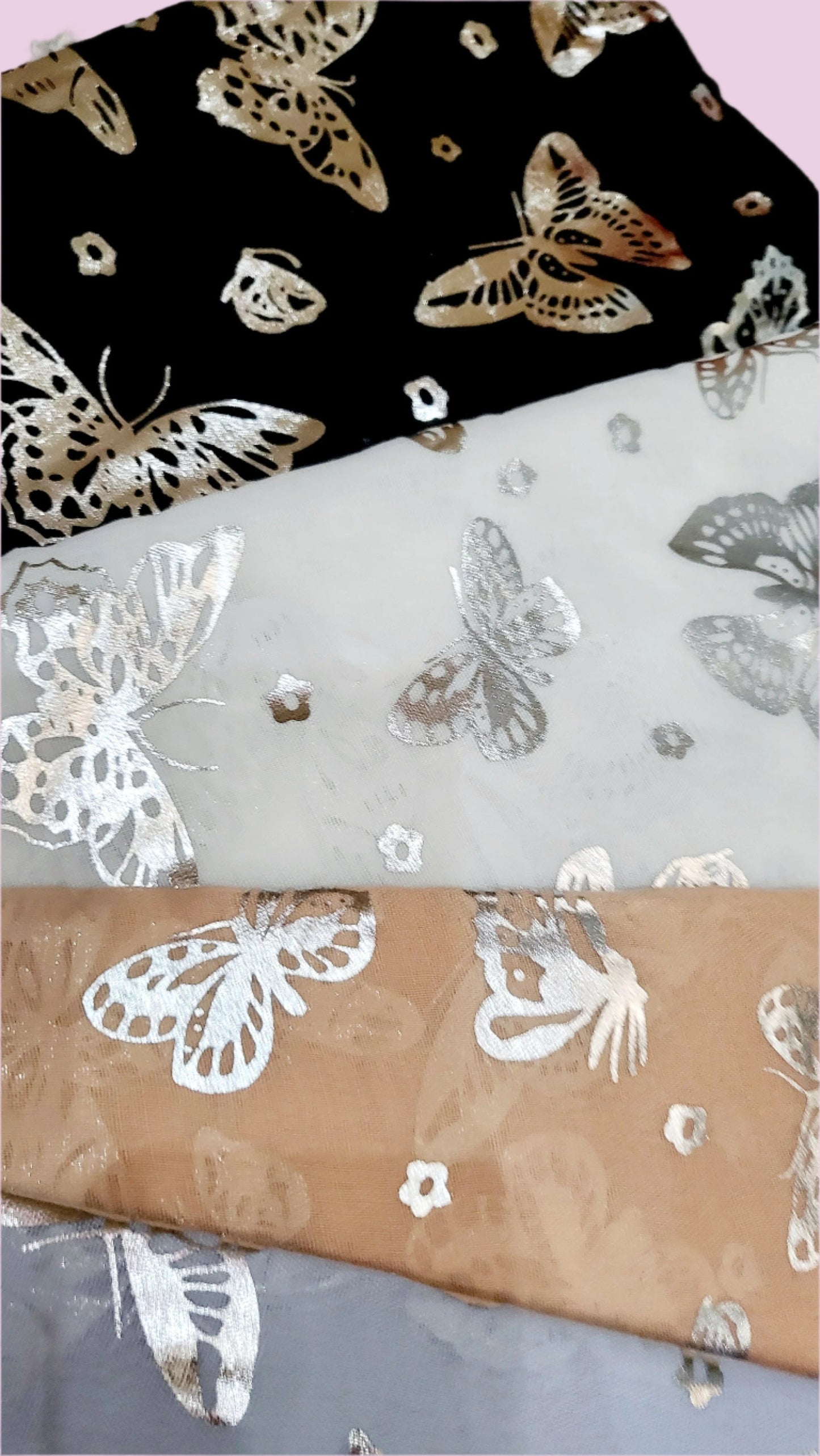 Butterfly Kisses Shimmer Scarf