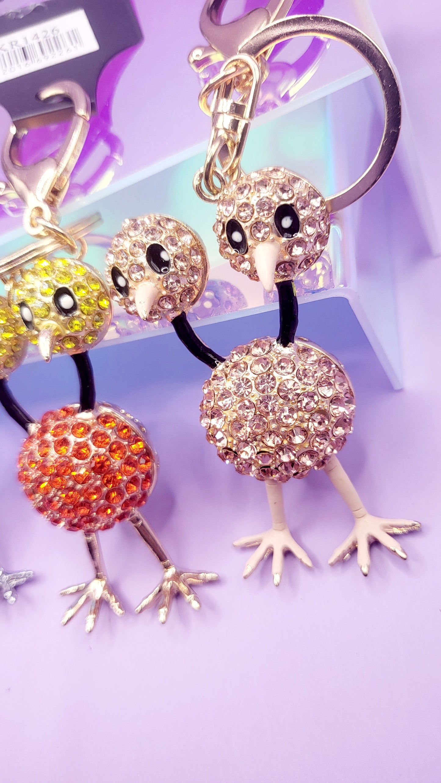 Ostrich Key Ring