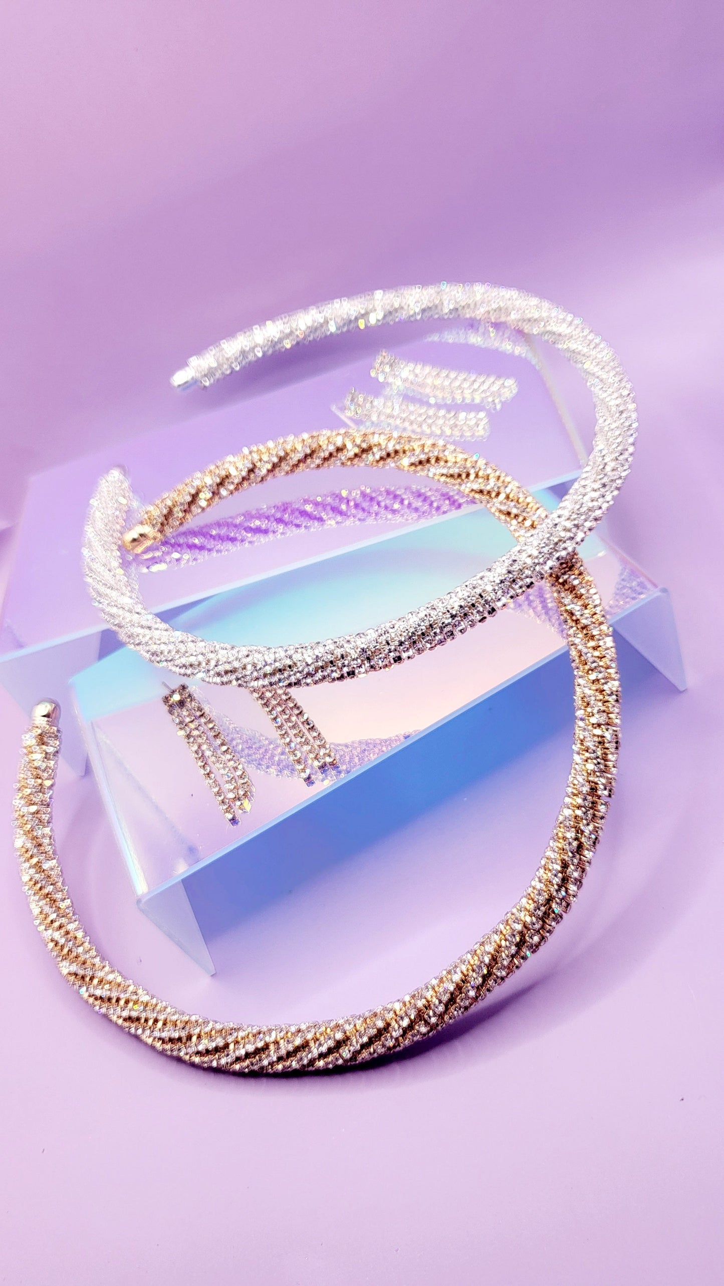 Glitz & Grace Choker and Earrings