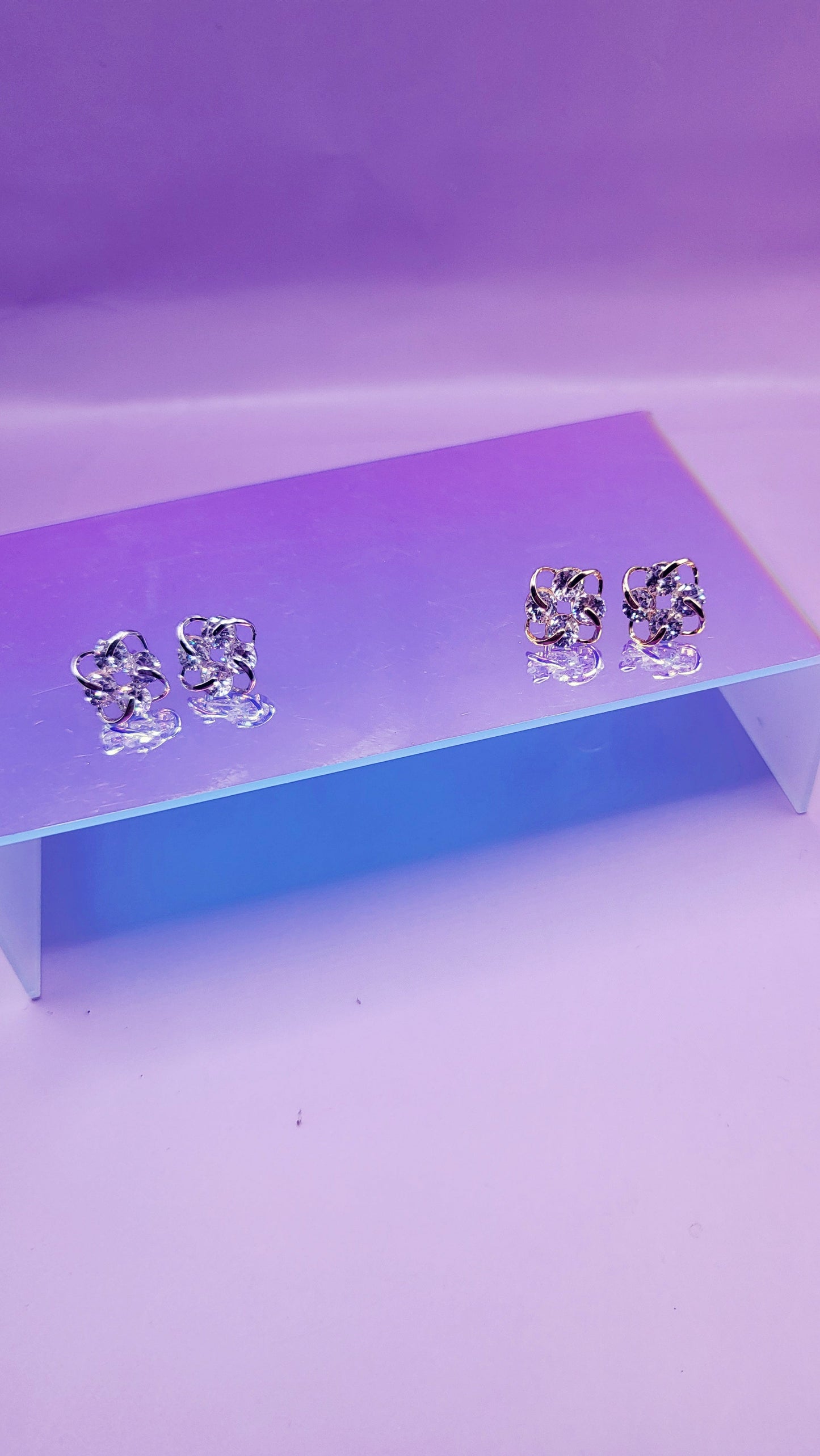 Nova Crystal Stud Earring