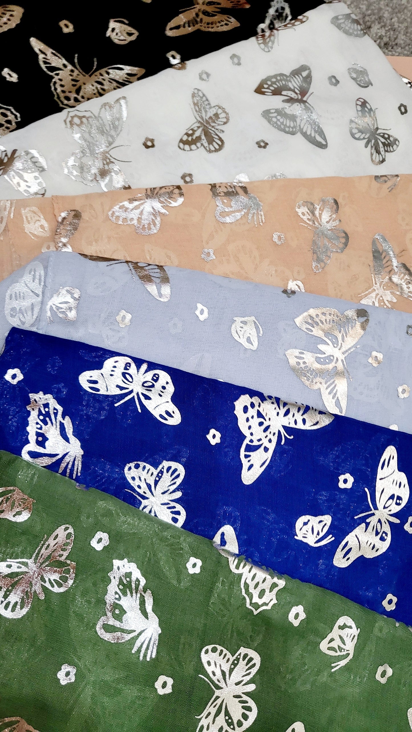 Butterfly Kisses Shimmer Scarf