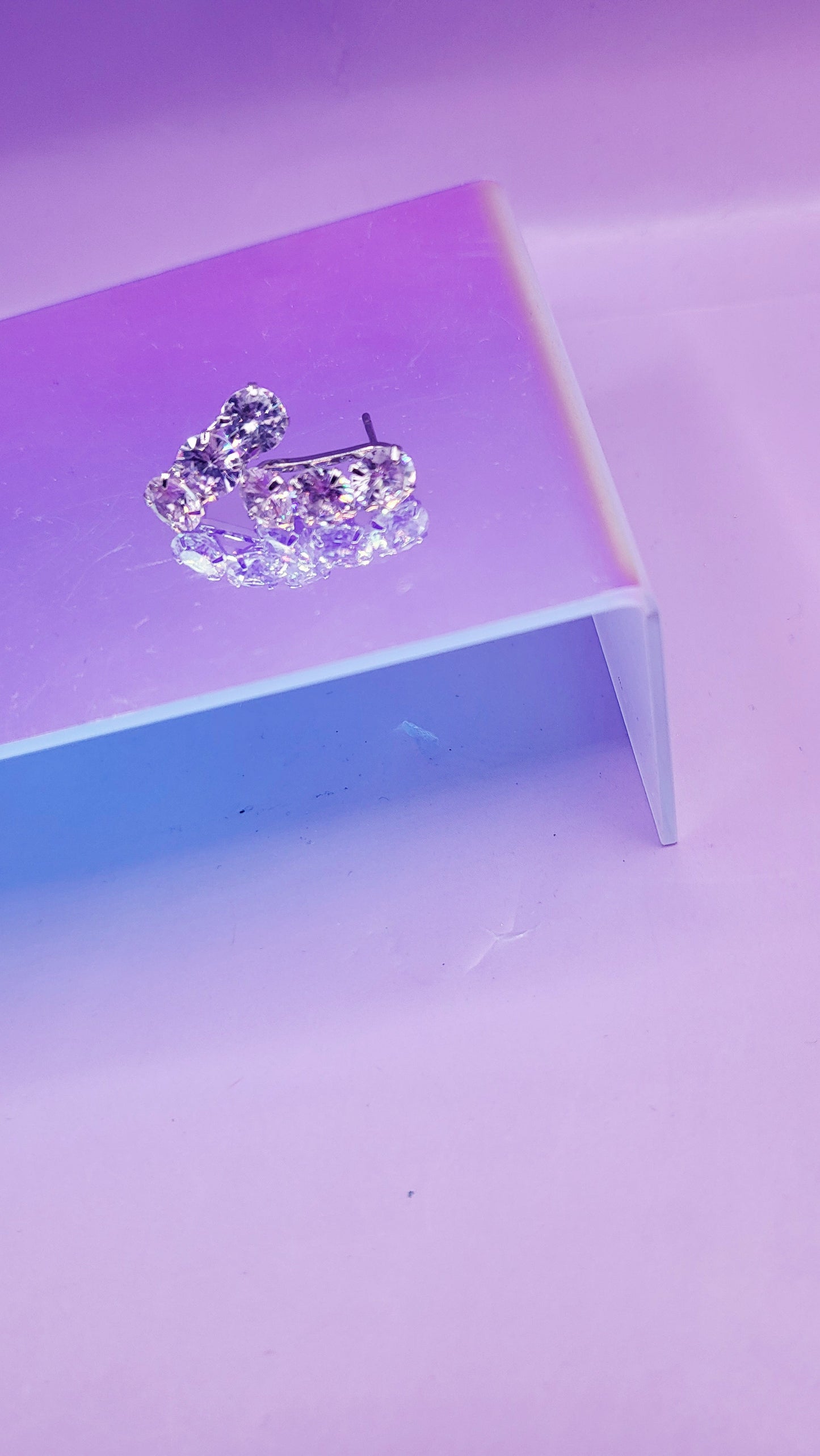 Tri Cluster Earrings