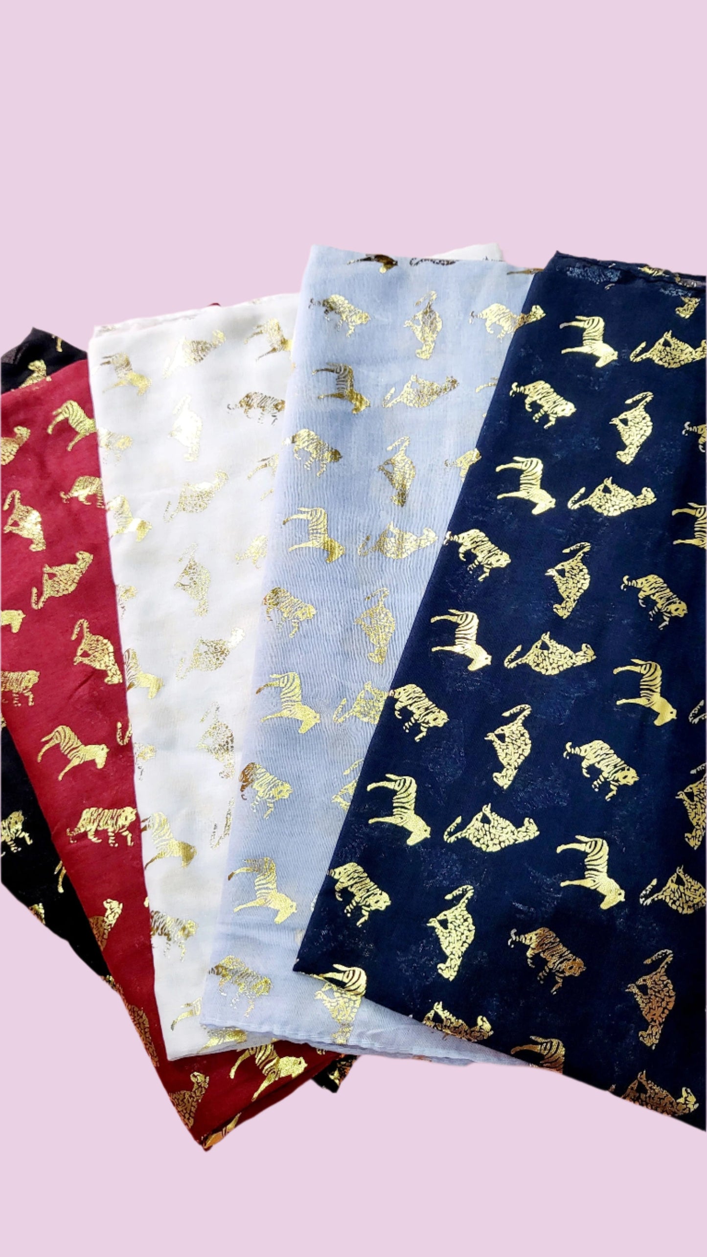 Luxe Safari Shimmer Scarf
