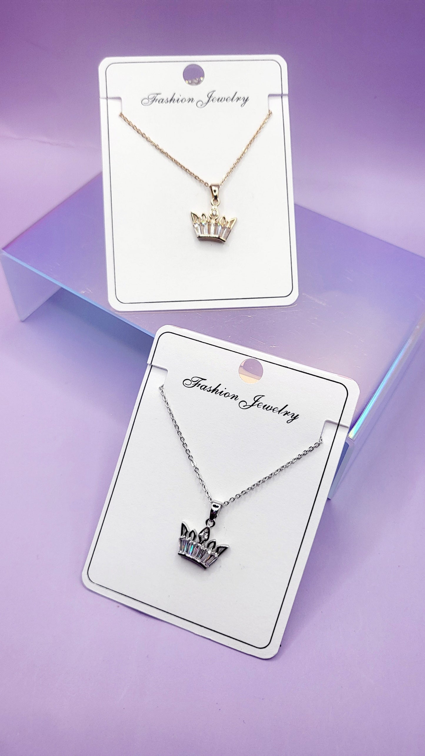 Crystal Tiara Necklace