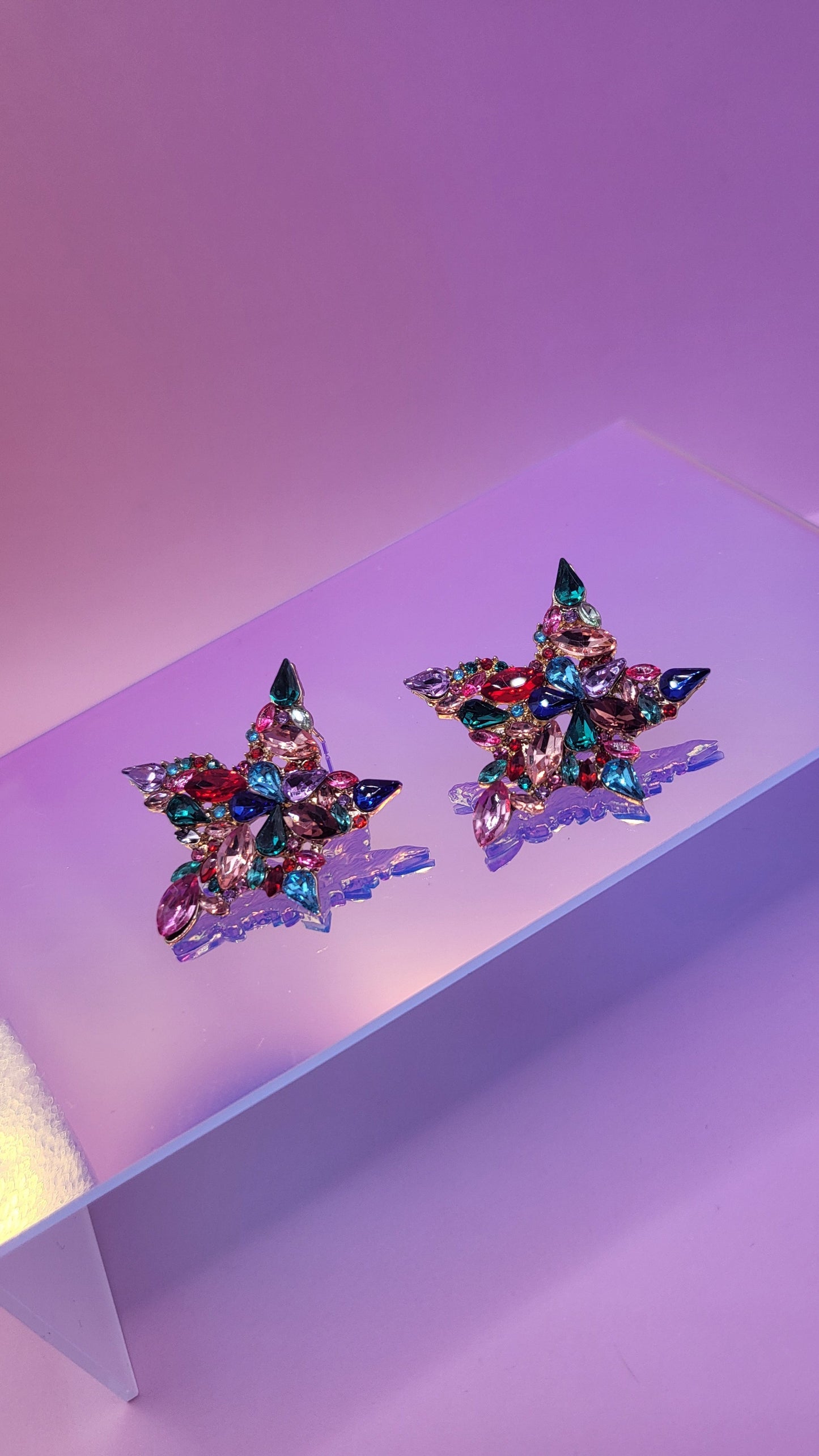 Star Crystal Earrings