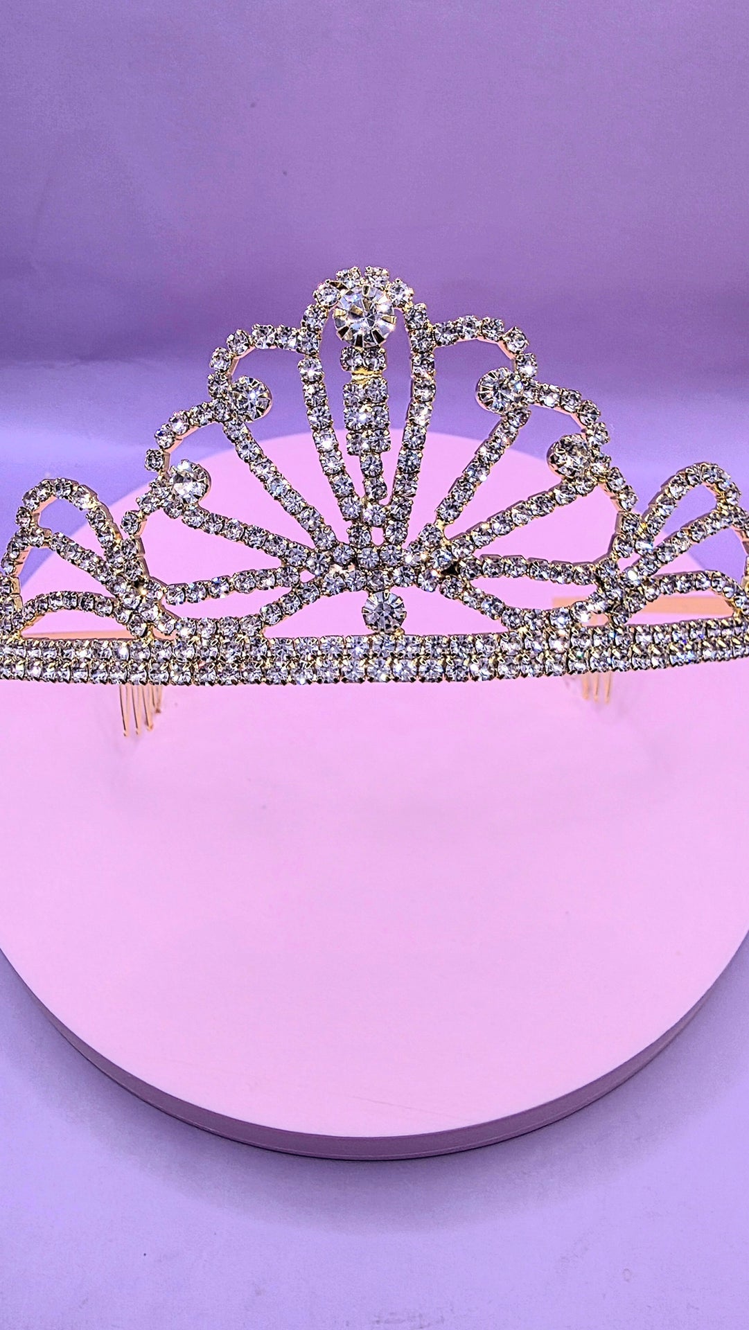 Lush Crystal Tiara