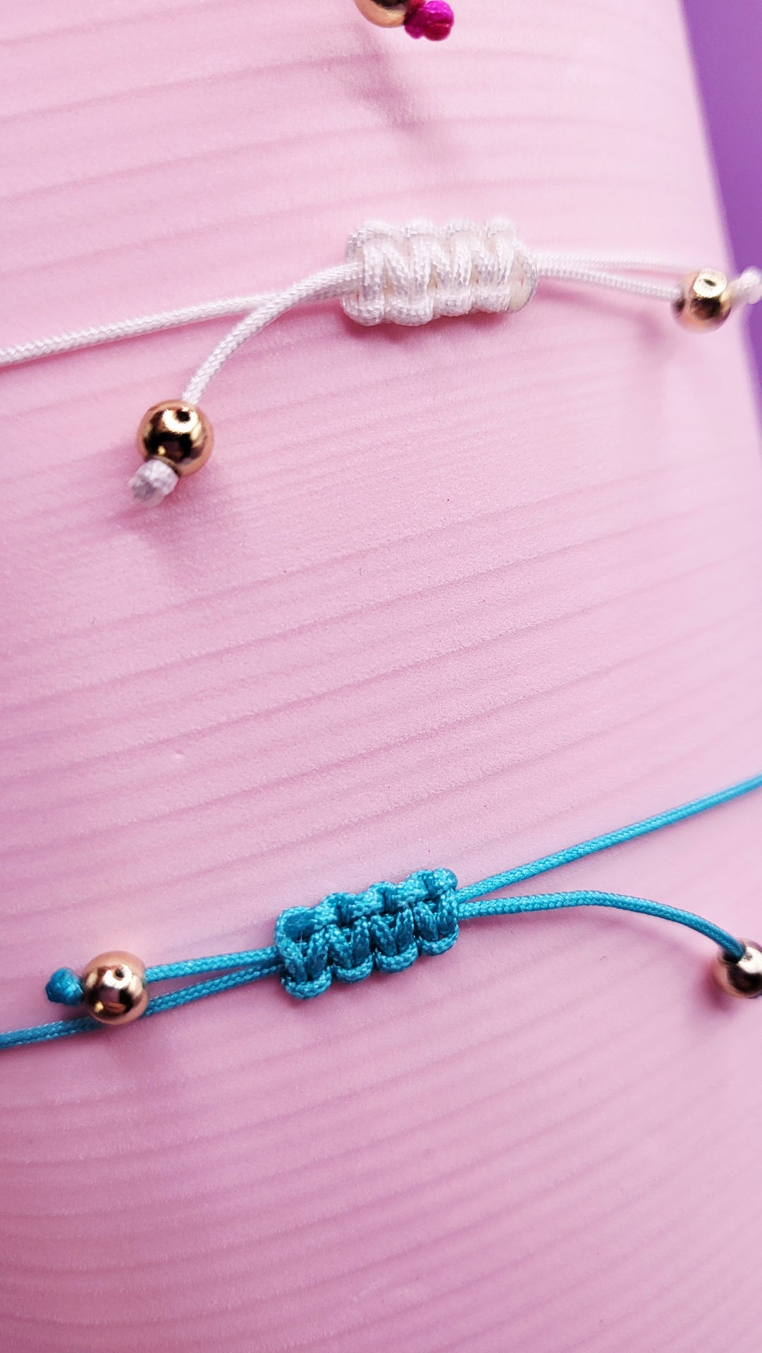 Beach Shell Beaded Pull Tie Anklet