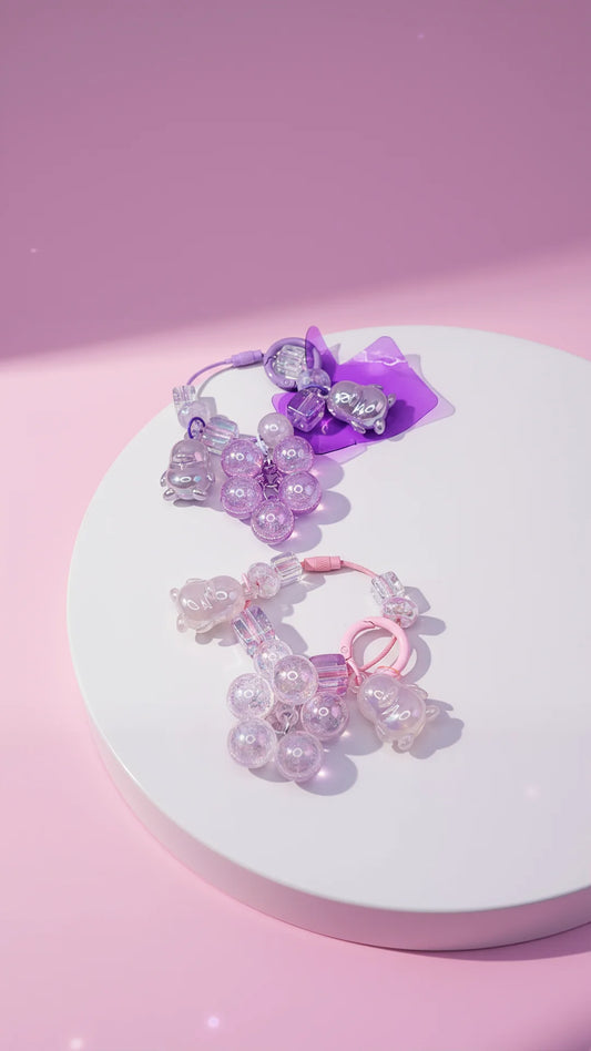 Penguin Bubble Keyring, Phone Charm & Bag Accessory