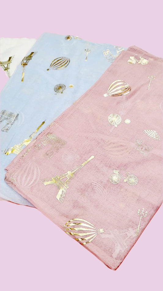 Parisian Shimmer Scarf