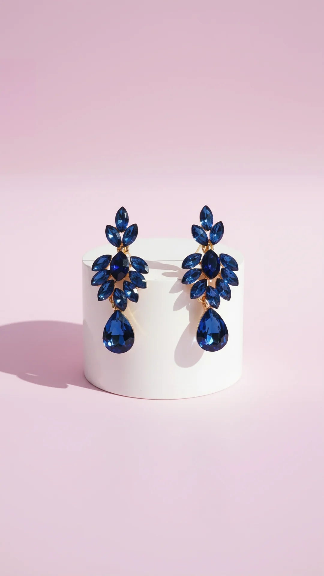 Teardrop Crystal Drop & Dangle Earrings