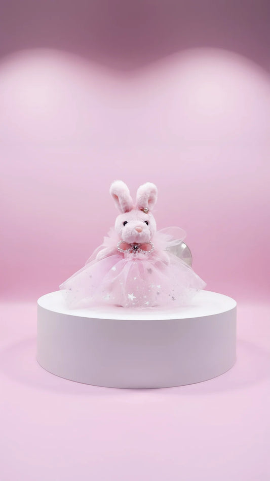 Softie Squad Bunny Rabbit Key Ring & Bag Charm