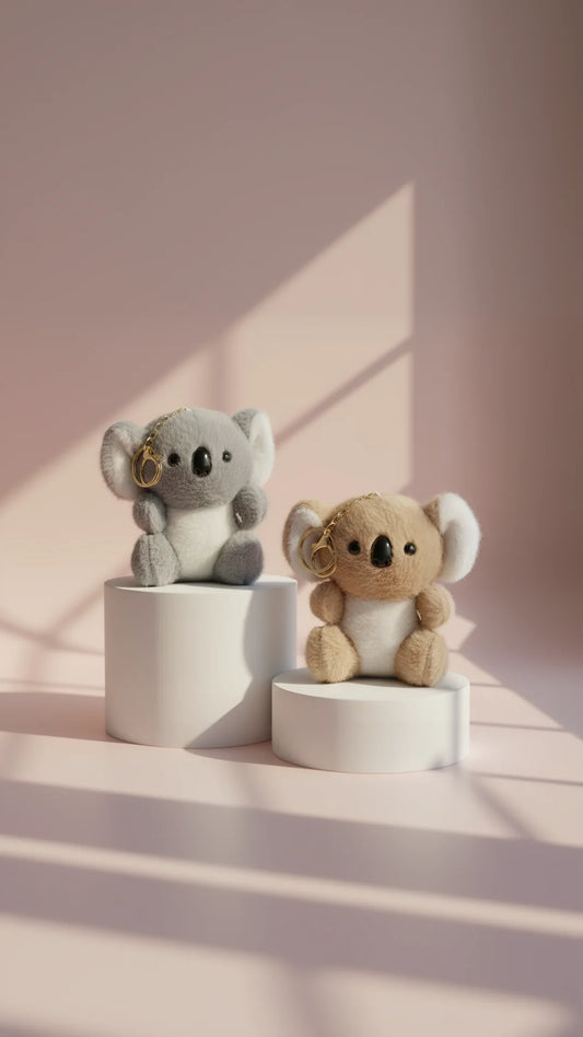 Plush Koala Key Ring & Bag Charm