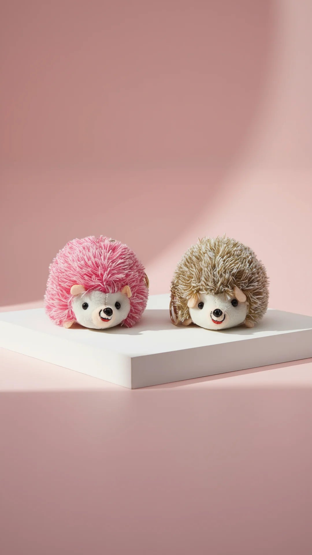 Hedgehog Plush Key Ring & Bag Charm