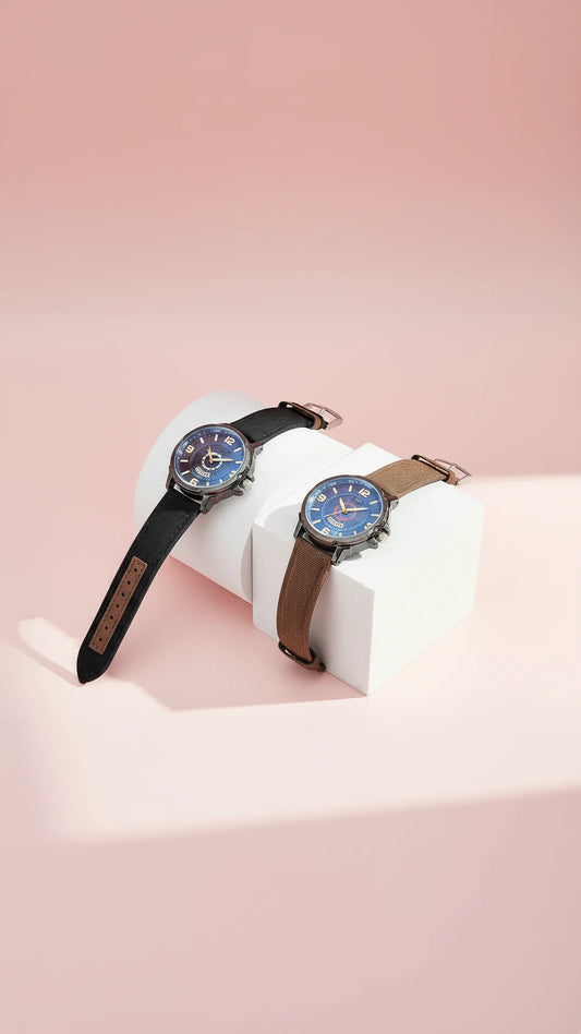 Men’s Blue Round Face Sport Watch