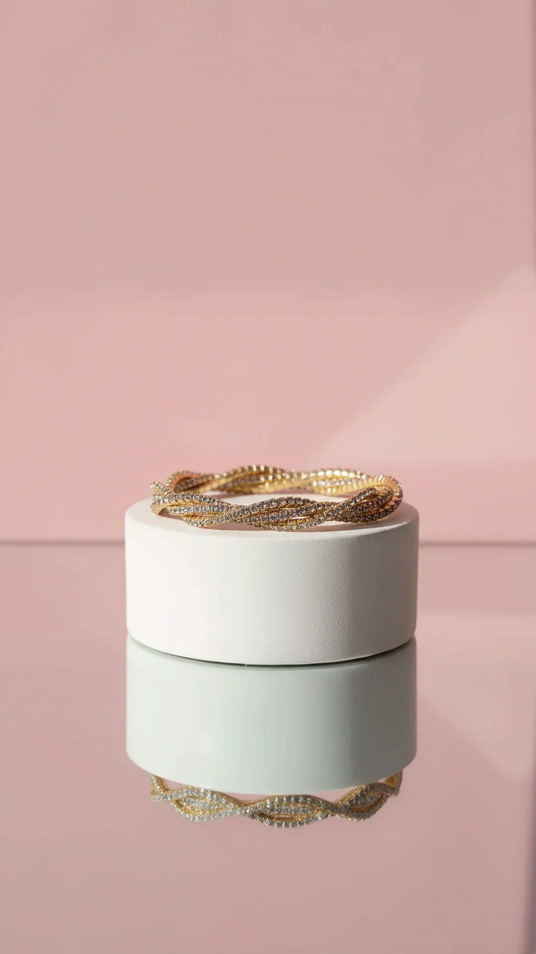 Stretchy Crystal Tennis Bracelet