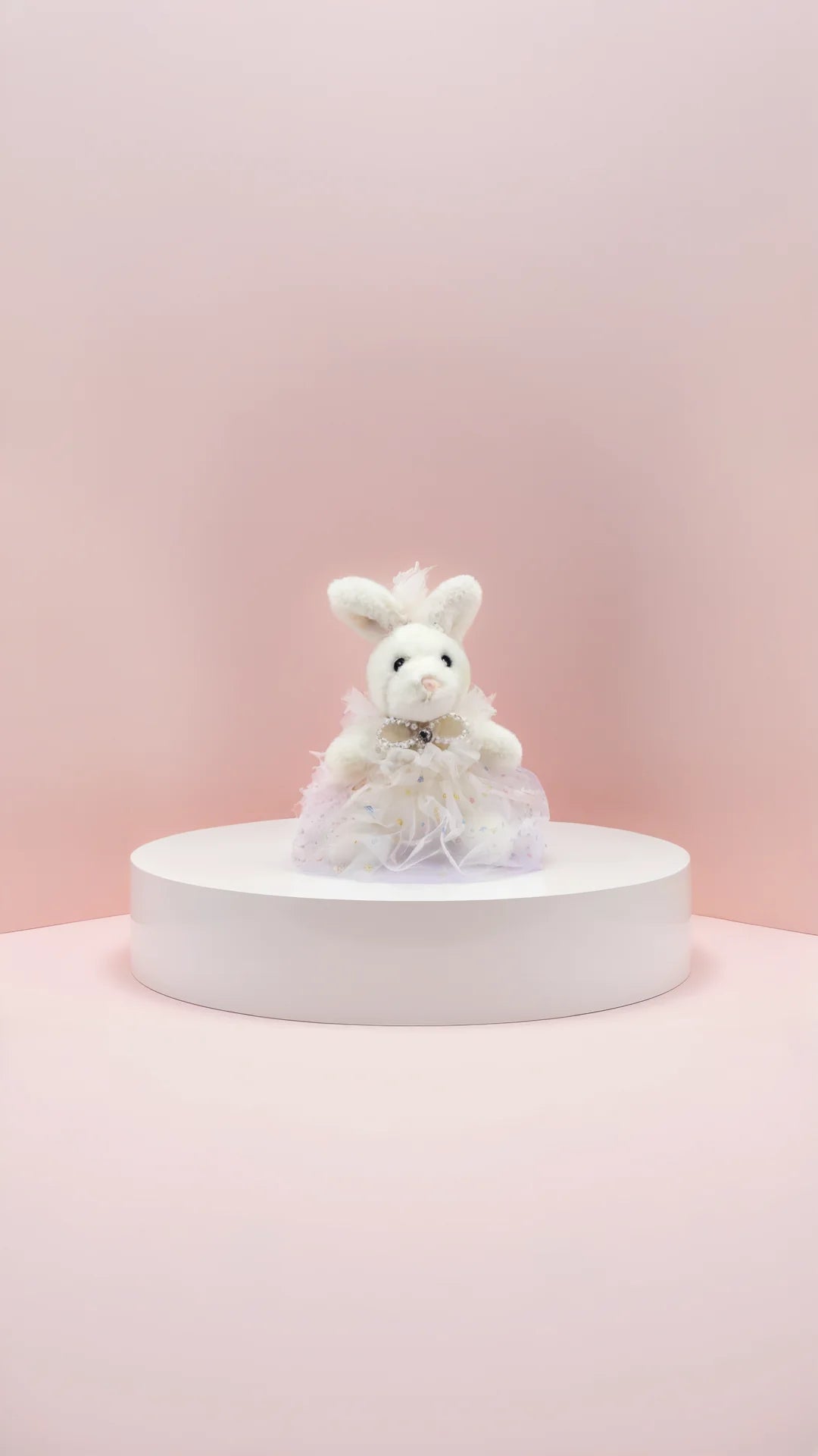 Softie Squad Bunny Rabbit Key Ring & Bag Charm