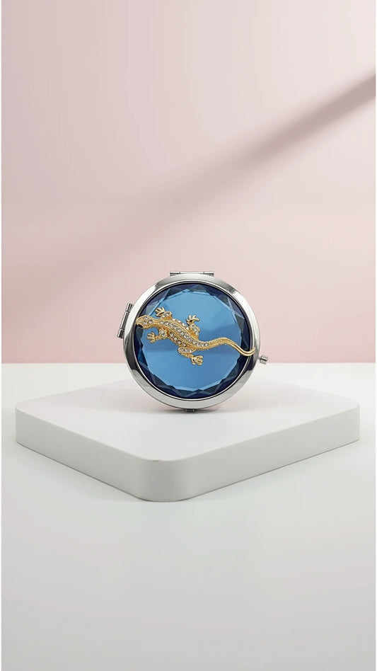 Lizard Reptile Compact Mirror & Gift Box