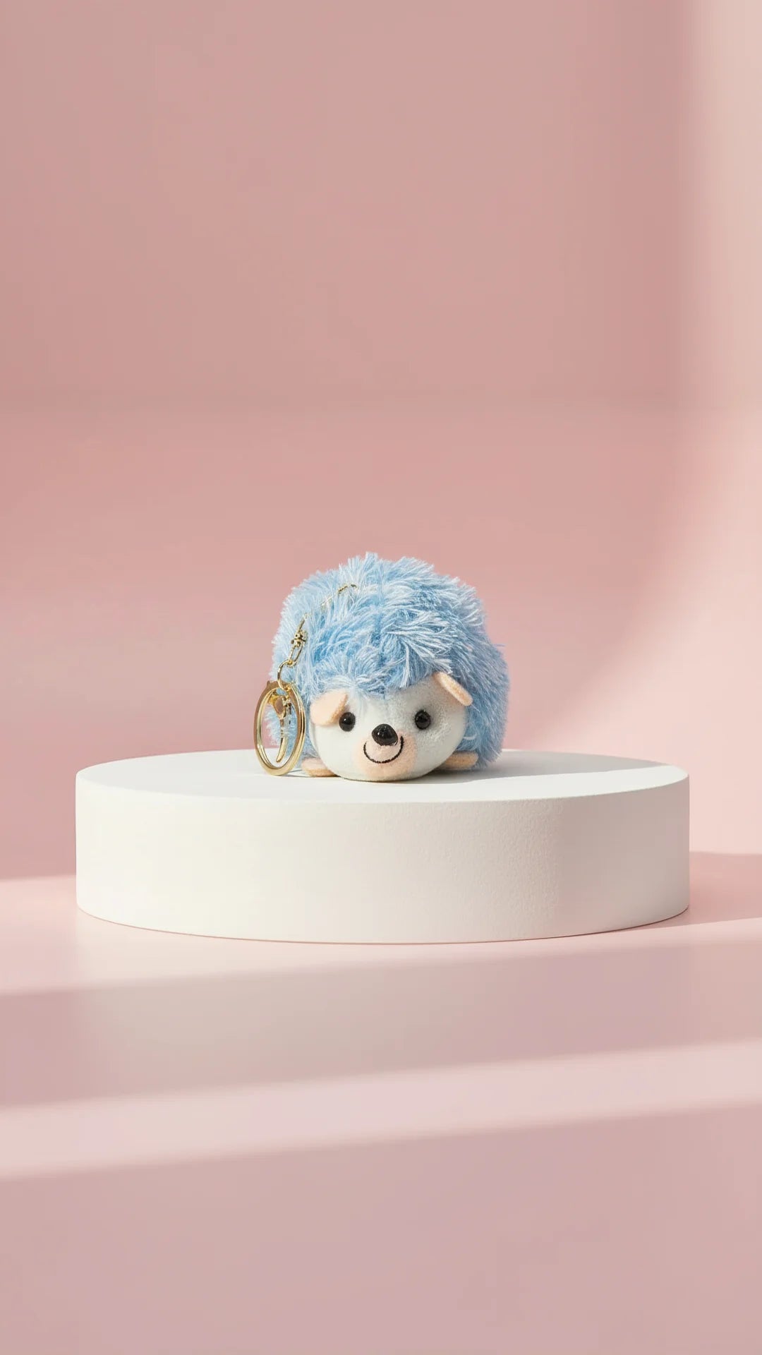 Hedgehog Plush Key Ring & Bag Charm