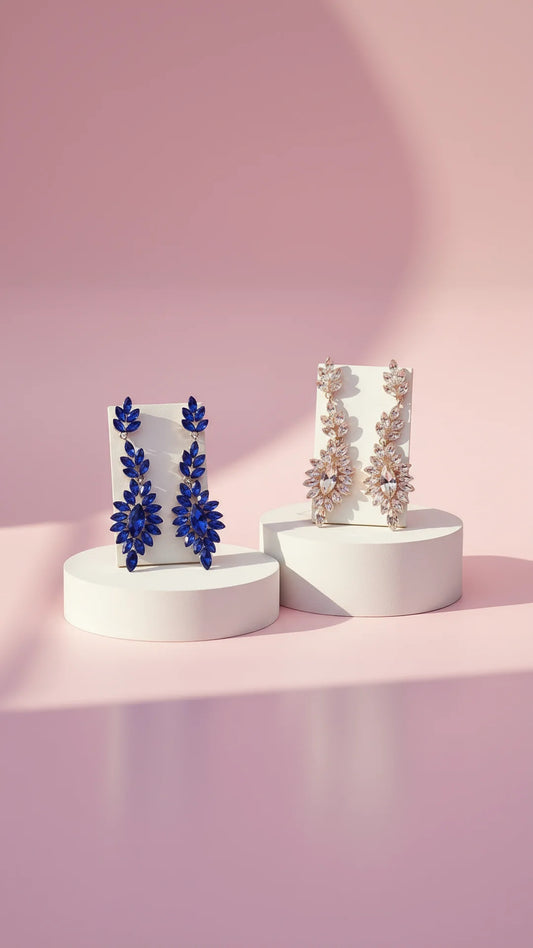 Marquise Crystal Drop & Dangle Earrings