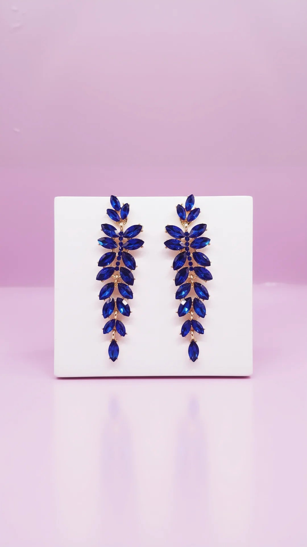 Dubai Crystal Drop & Dangle Earrings