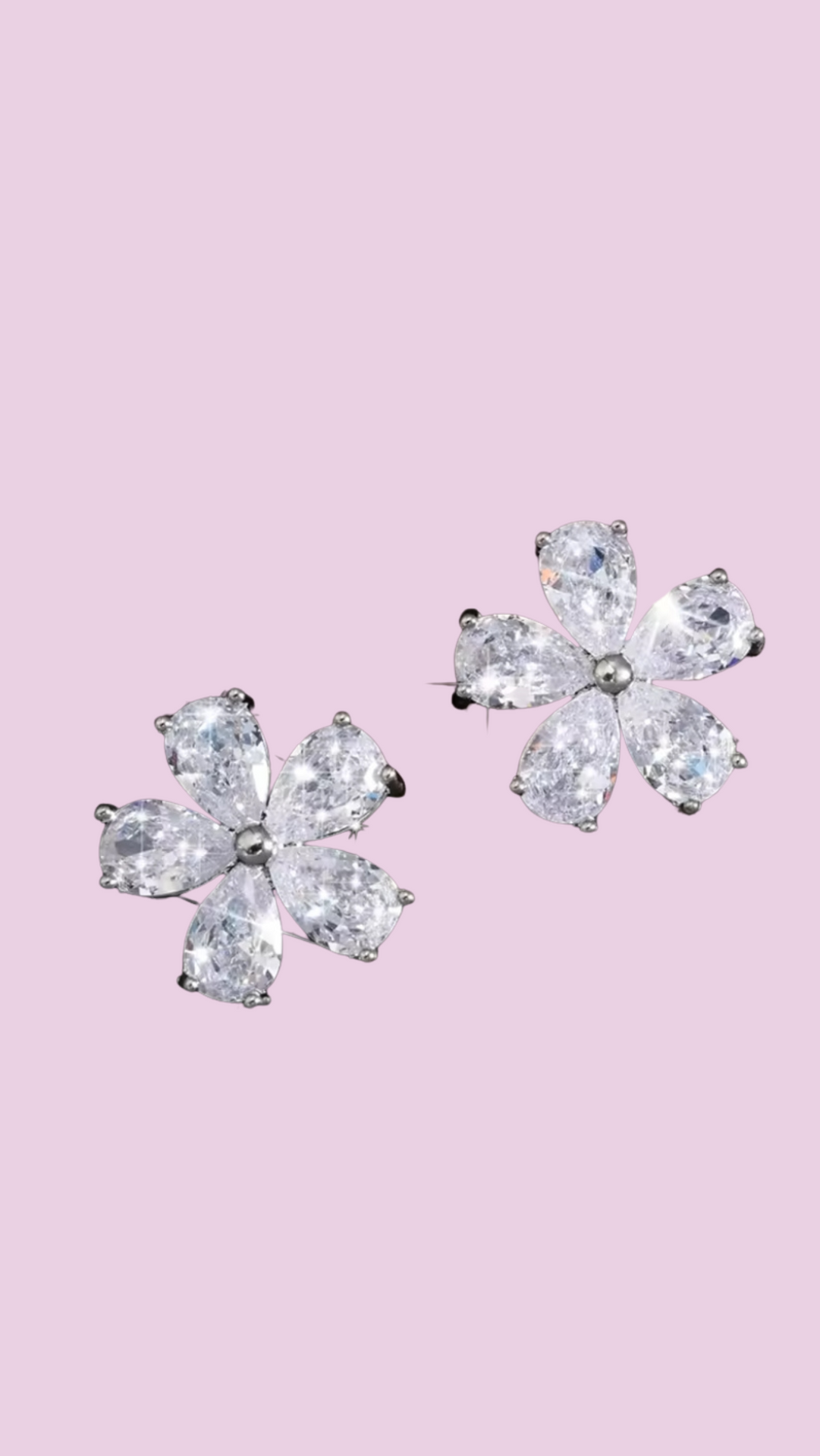 Daisy Crystal Stud Earrings