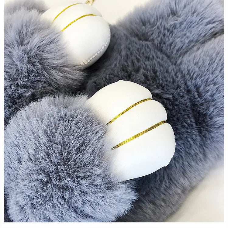 Plush Bunny Backpack Bag