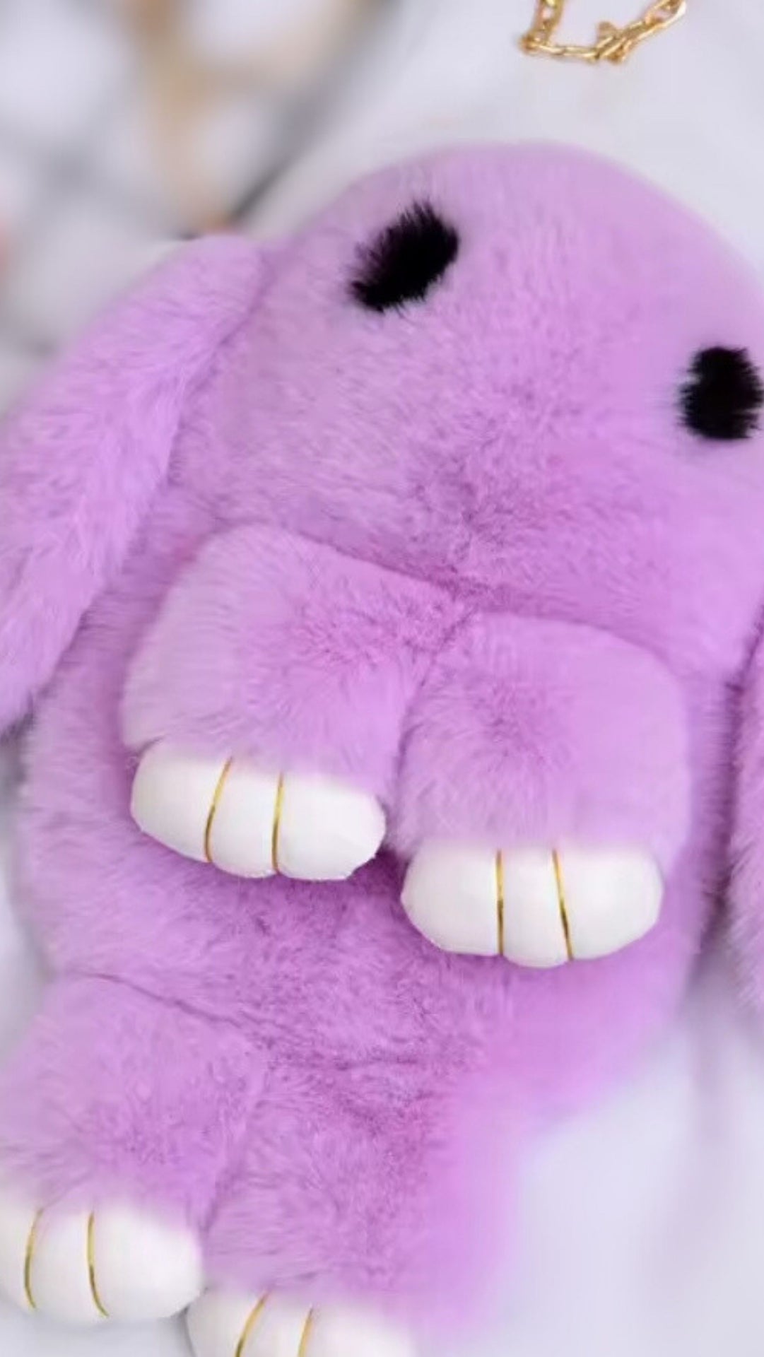 Plush Bunny Backpack Bag