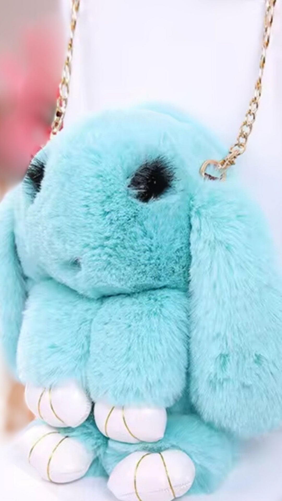 Plush Bunny Backpack Bag