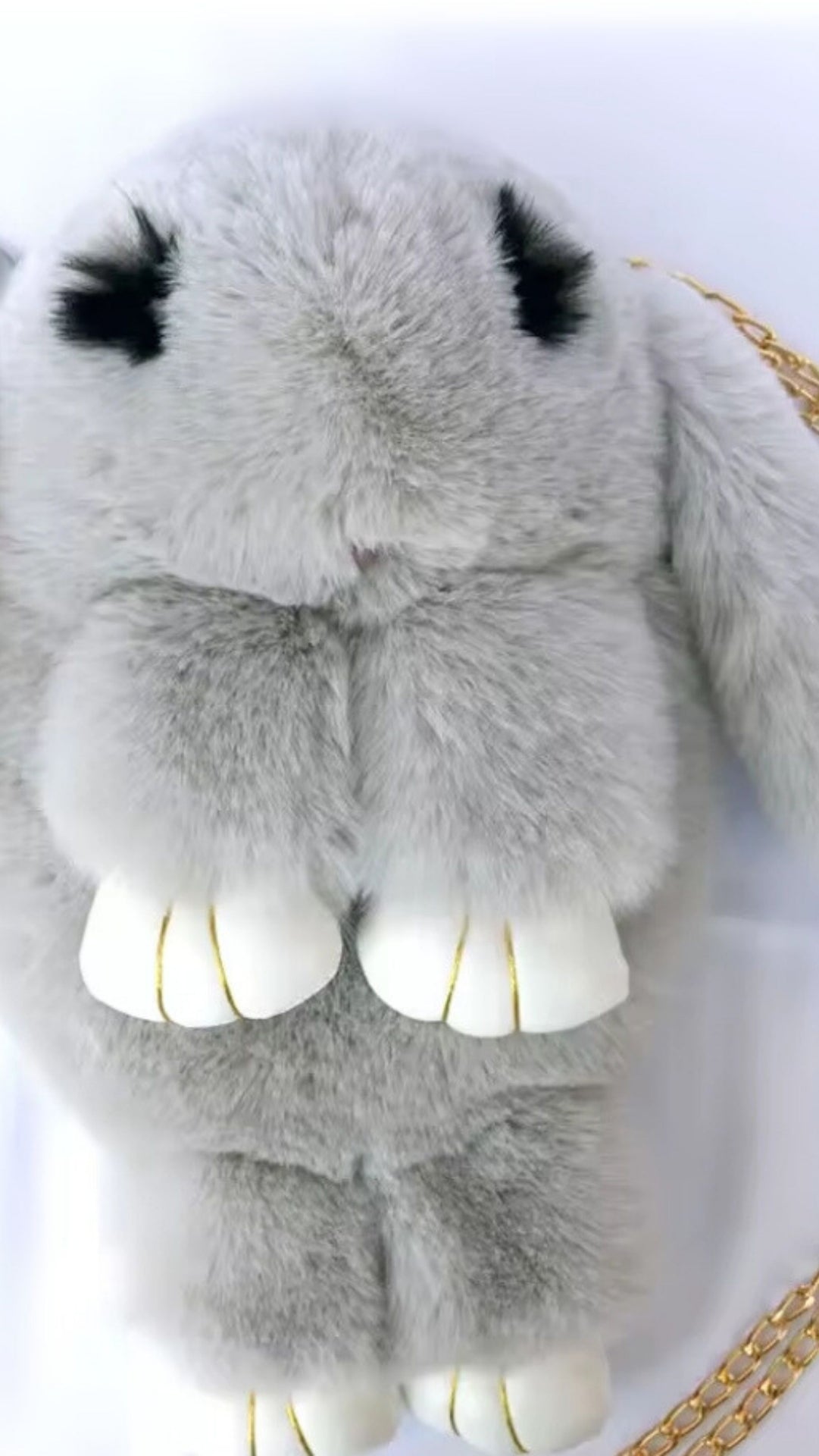 Plush Bunny Backpack Bag