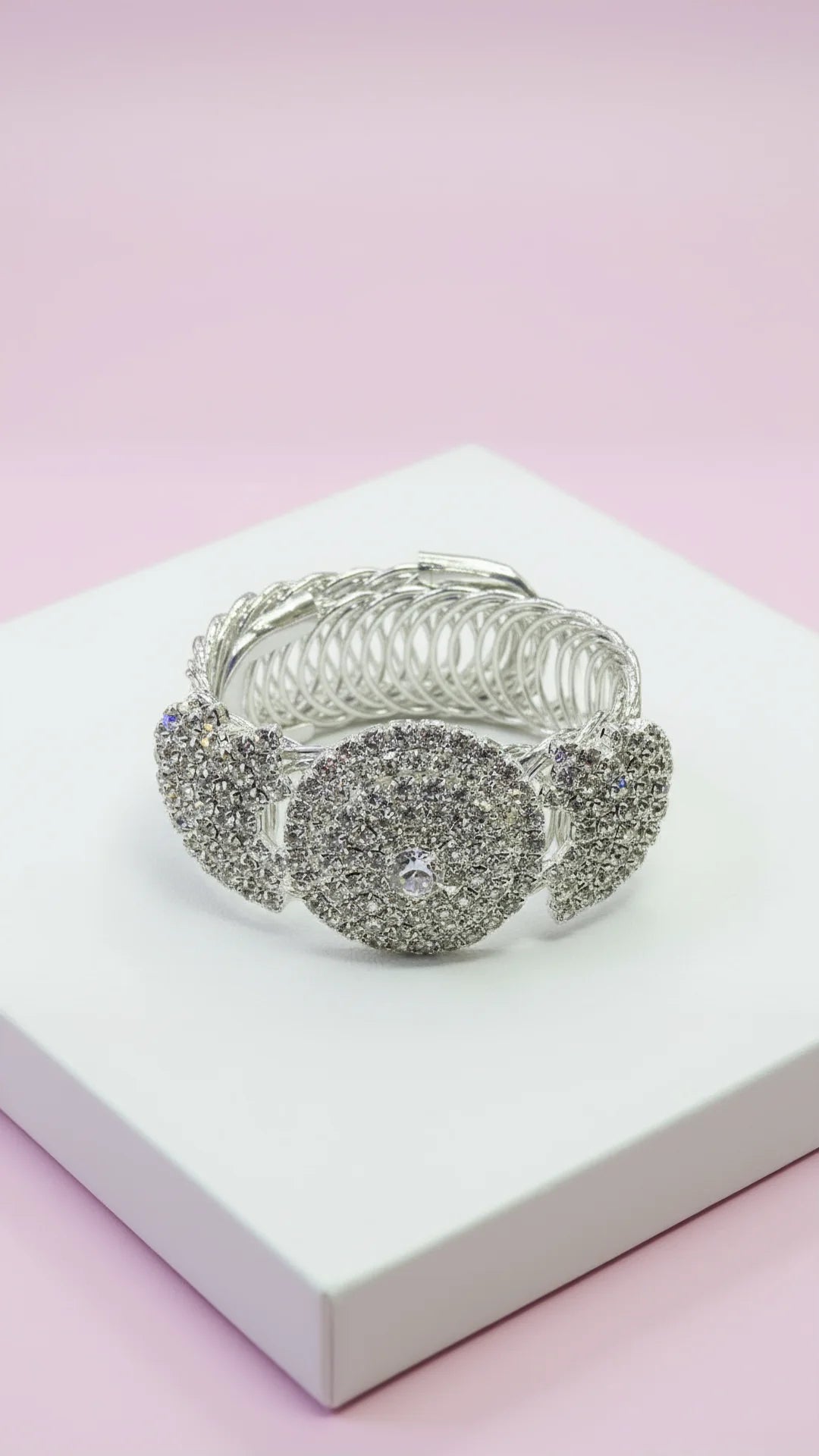 Luxe Wrap Around Crystal Cuff