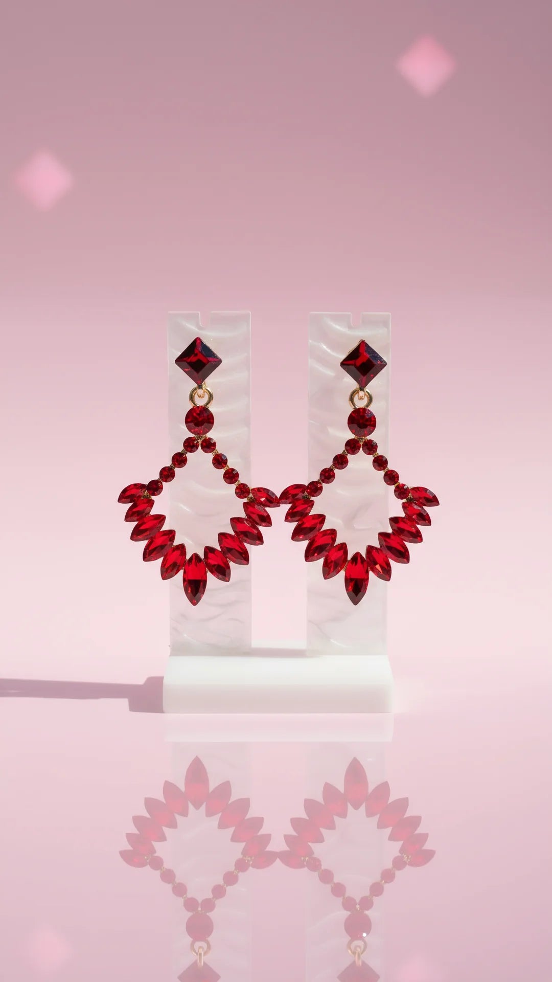 Navette Cut Crystal Drop & Dangle Earrings